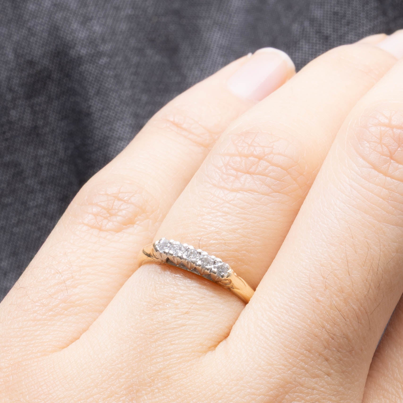 Five Stone Diamond Band | 0.15ctw | SZ 5.25