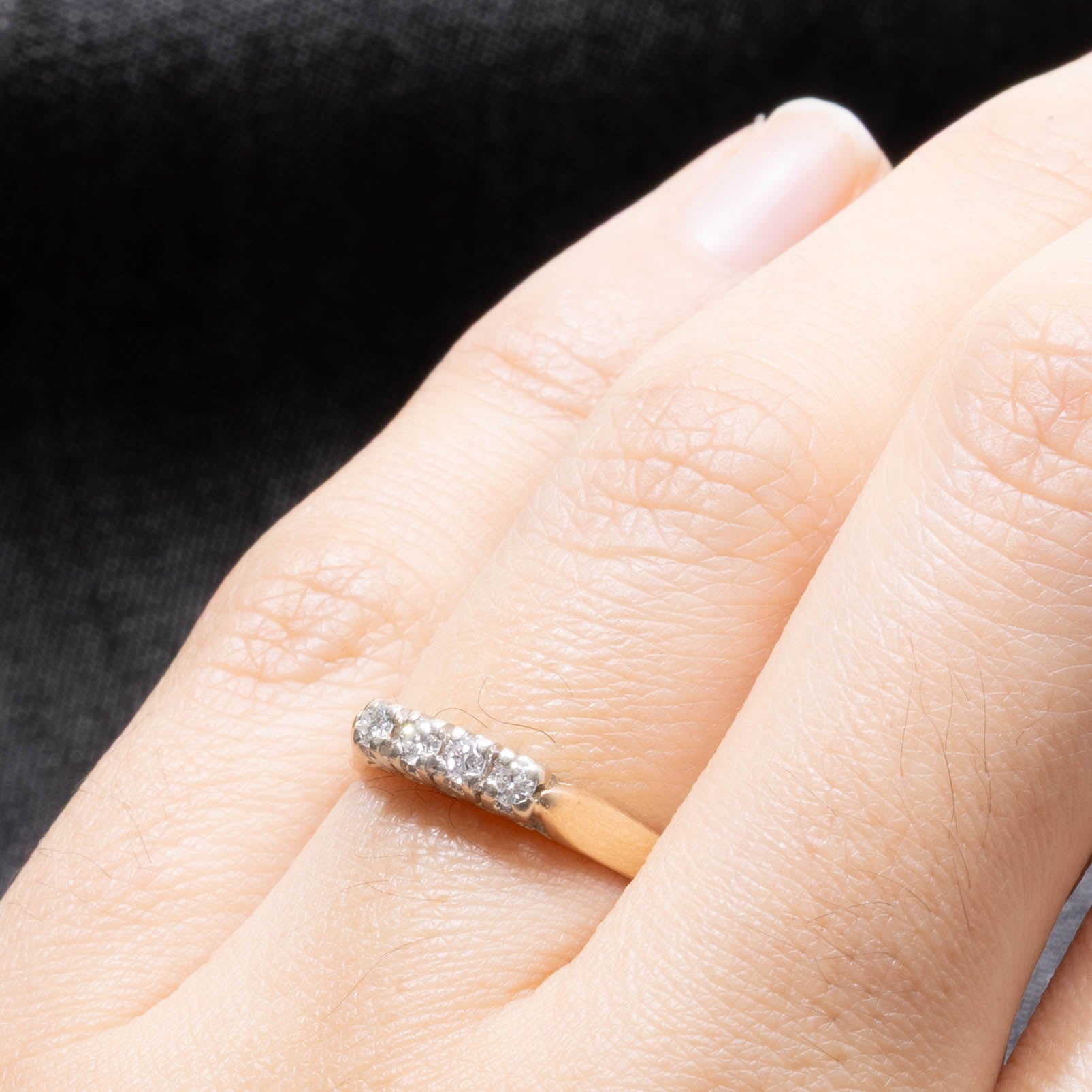 Four Stone Diamond Band | 0.16ctw | SZ 5.75