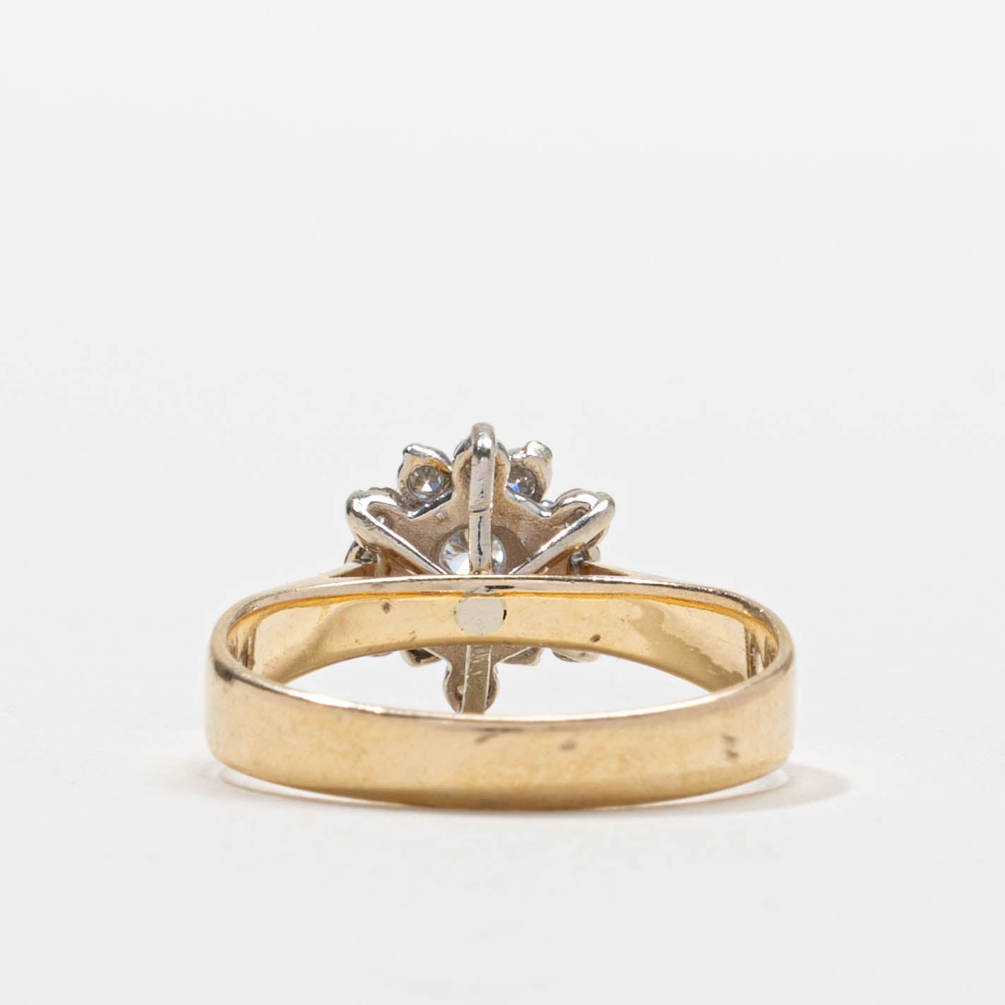 Diamond Floral Cluster Ring | 0.37ctw | SZ 7.25