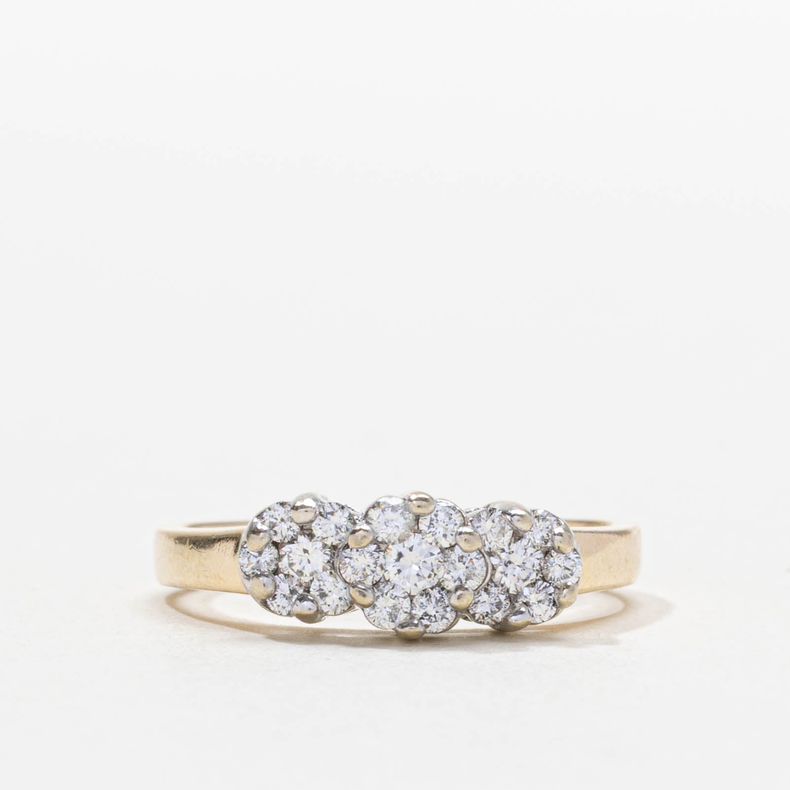 Diamond Multi Cluster Ring | 0.50ctw | SZ 7.5