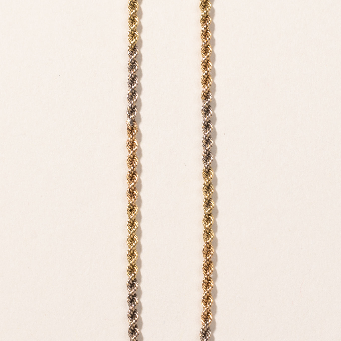 18k Yellow Gold Rope Chain | 22"