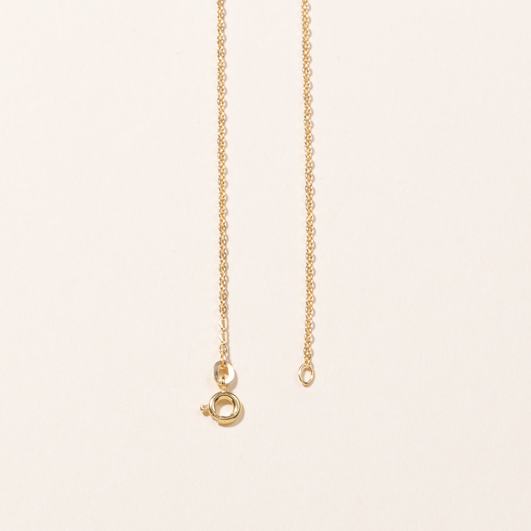 18k Yellow Gold Rolo Chain | 19"