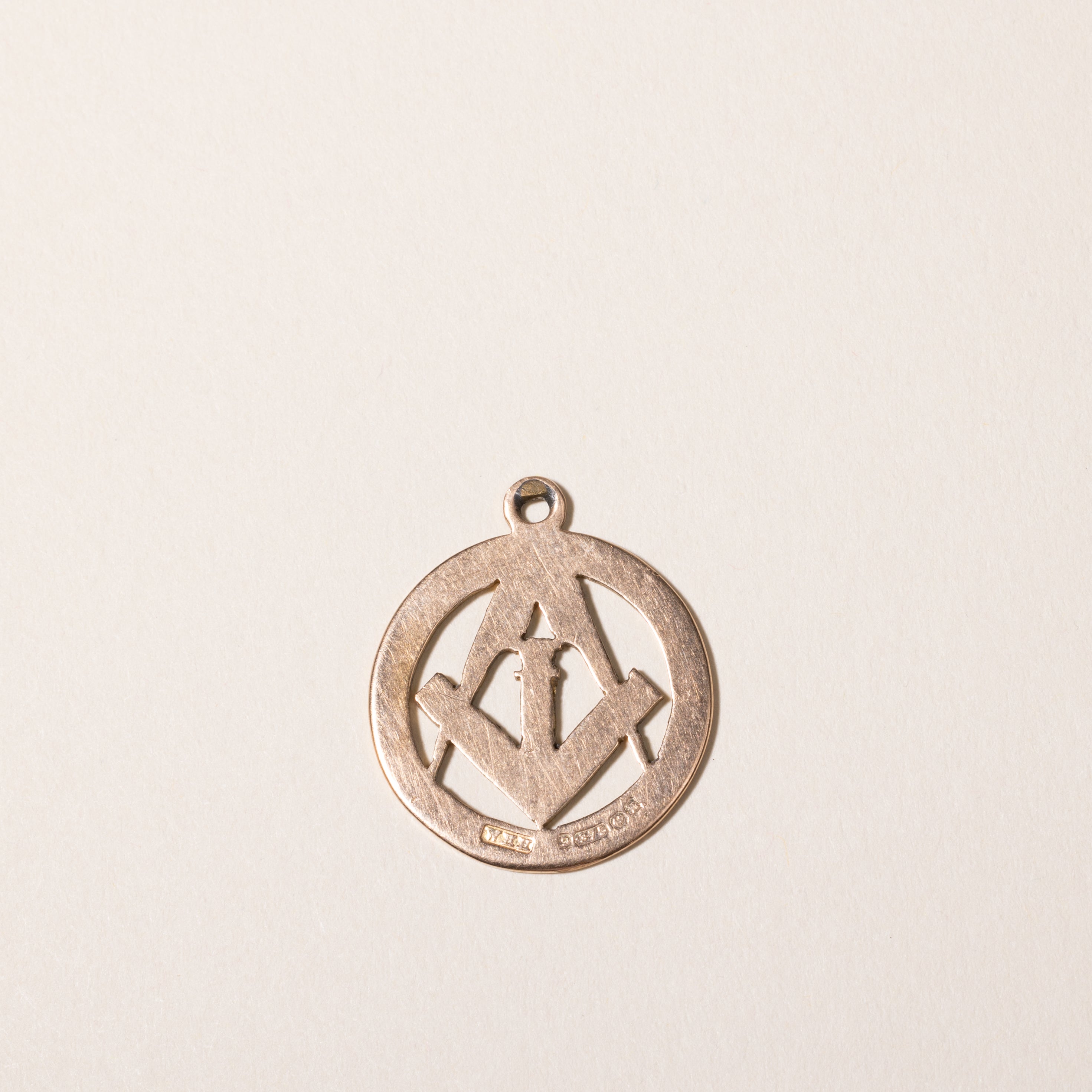 1907 Birmingham 9k Masonic Pendant