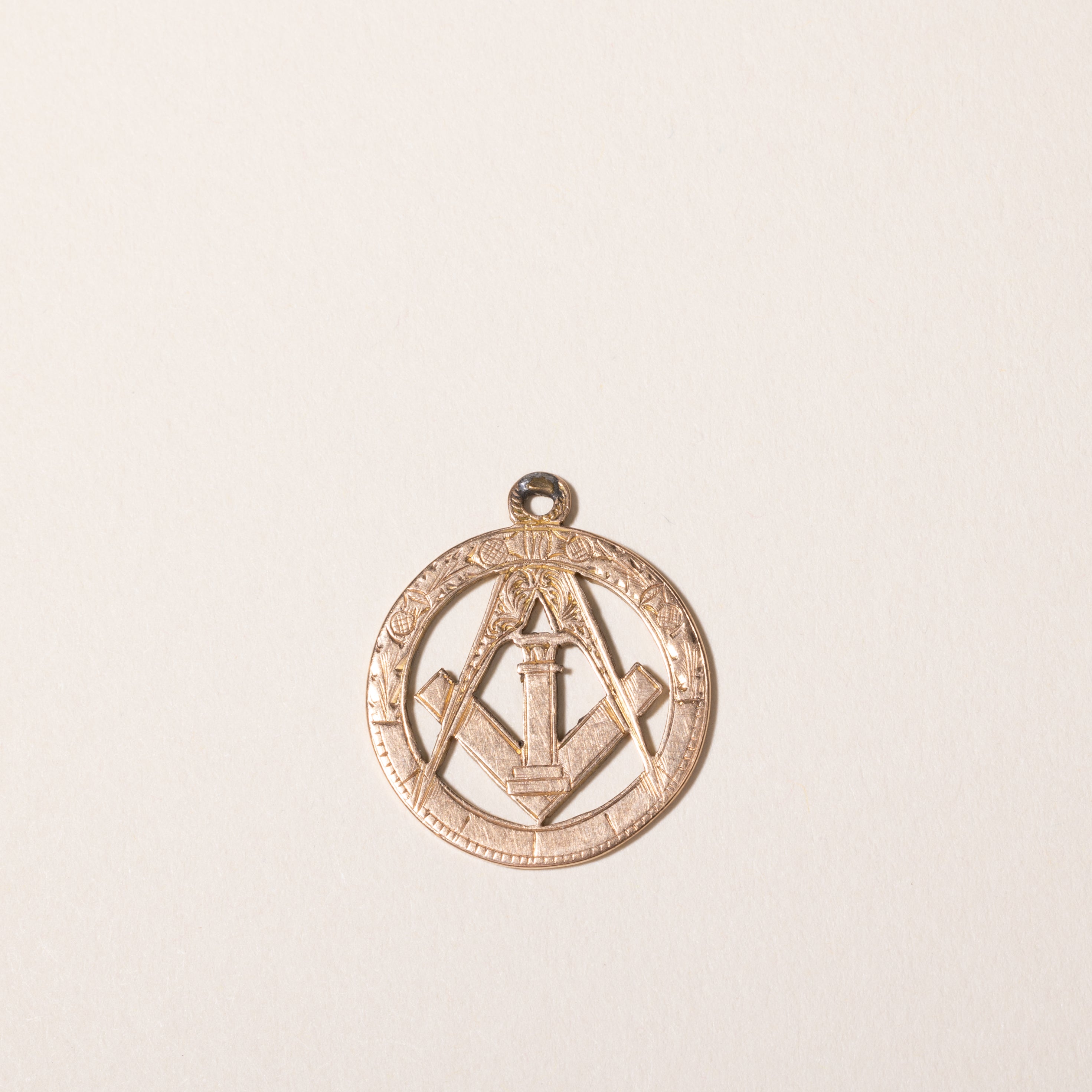 1907 Birmingham 9k Masonic Pendant