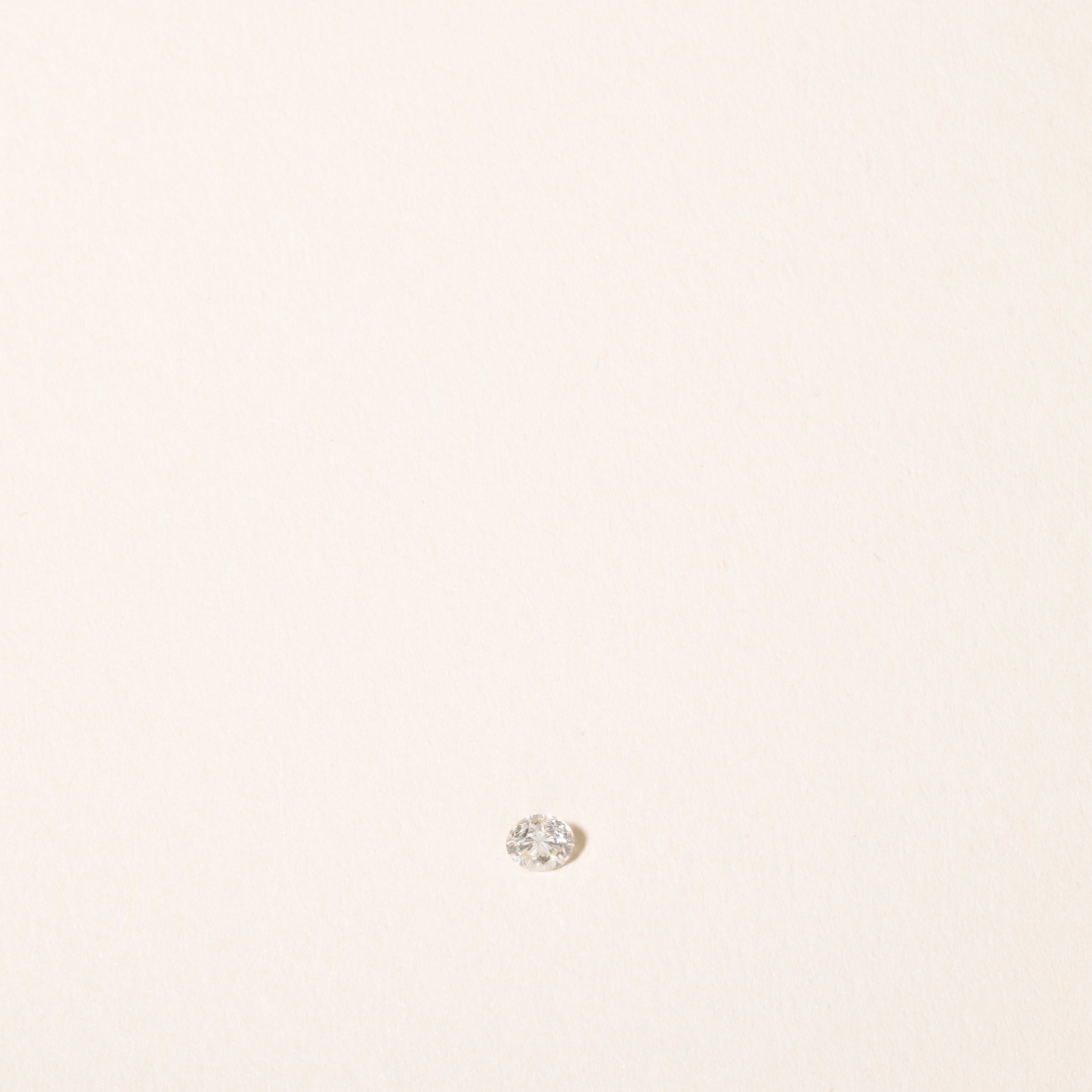 Round Brilliant Cut Loose Diamond | 0.32ct I1 K/L |
