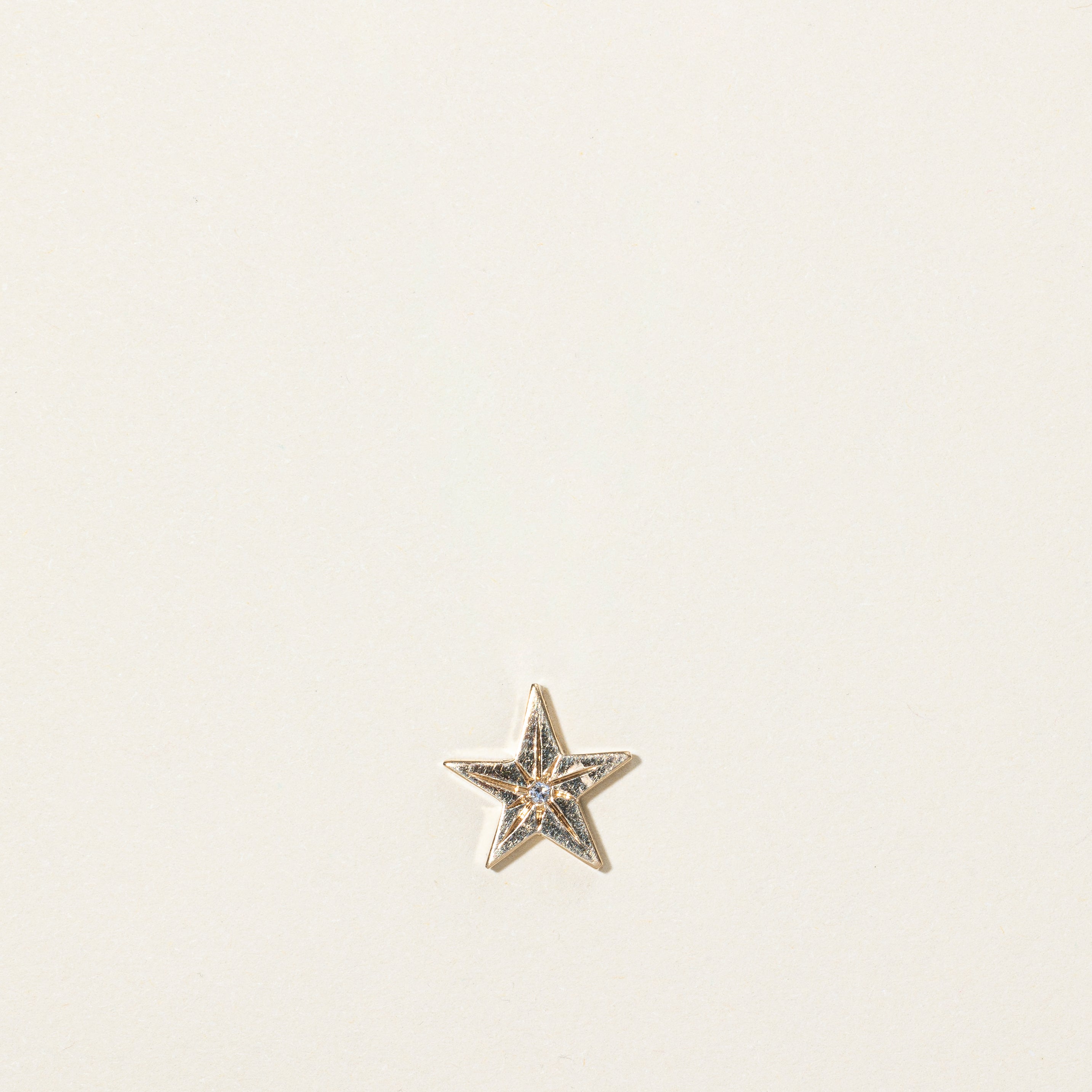 Pendentif étoile en diamant | 0,01 ct |