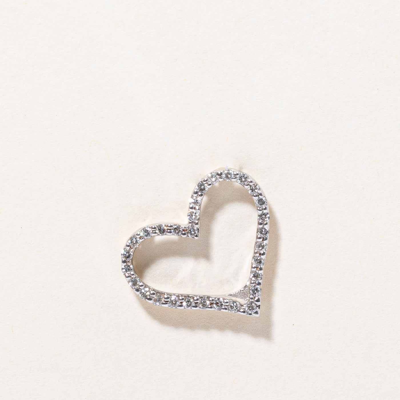 Diamond Heart Pendant | 0.18ctw |