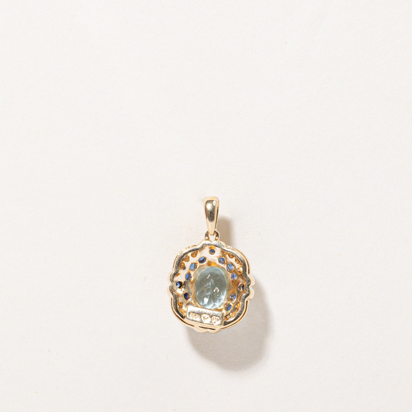 Pendentif multi-pierres précieuses | 2,88 ct |
