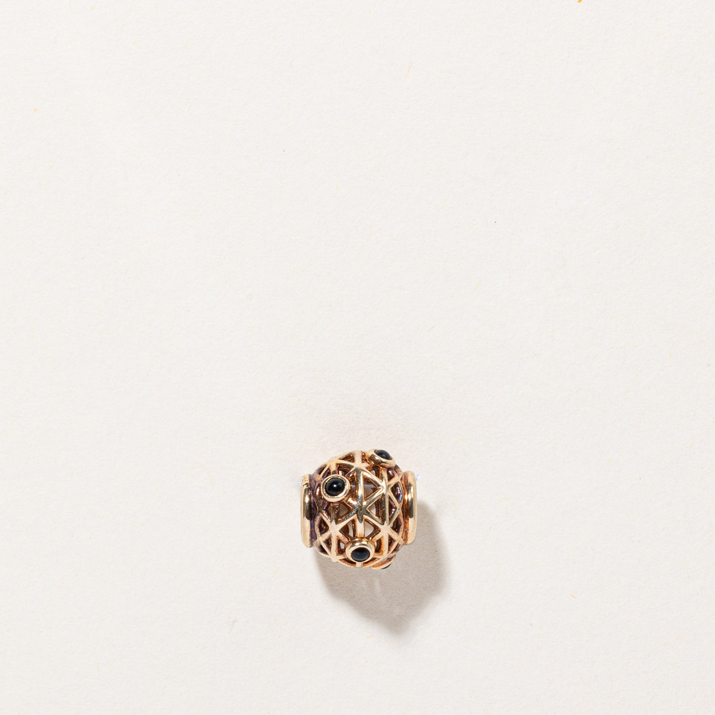 Black Onyx Charm | 0.18ctw |