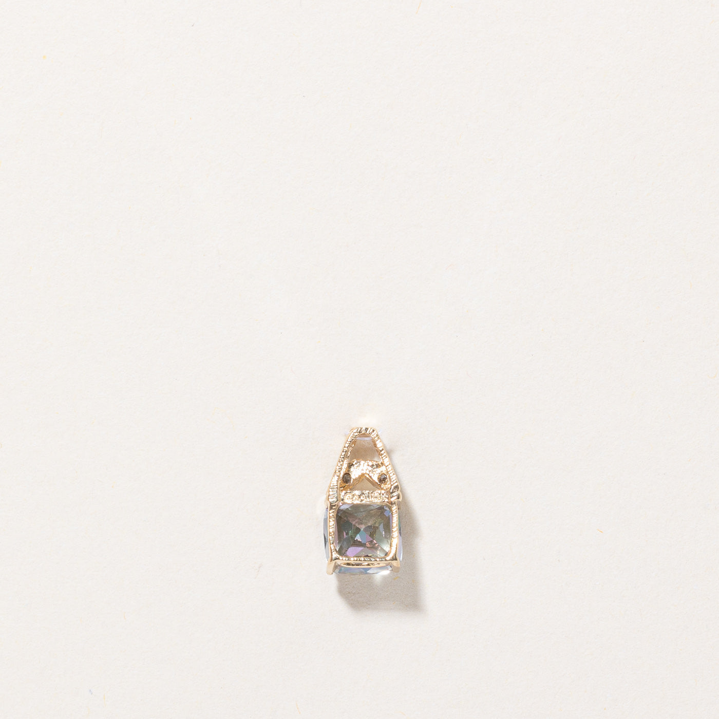 Pendentif en topaze mystique et diamants | 2,75 ct, 0,02 ct au total |