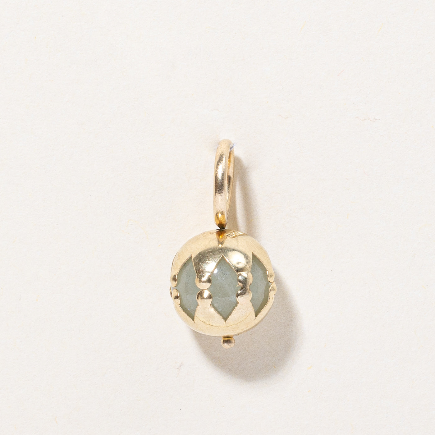 Jadeite Bead Ball Pendant | 7.00ct |