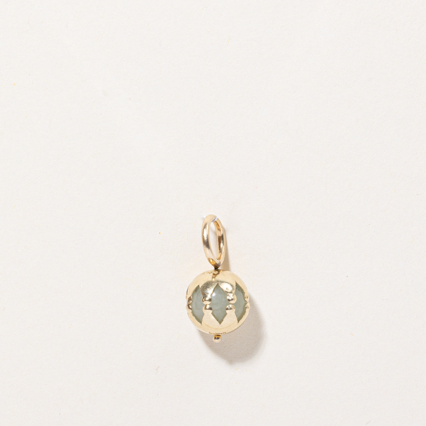 Jadeite Bead Ball Pendant | 7.00ct |