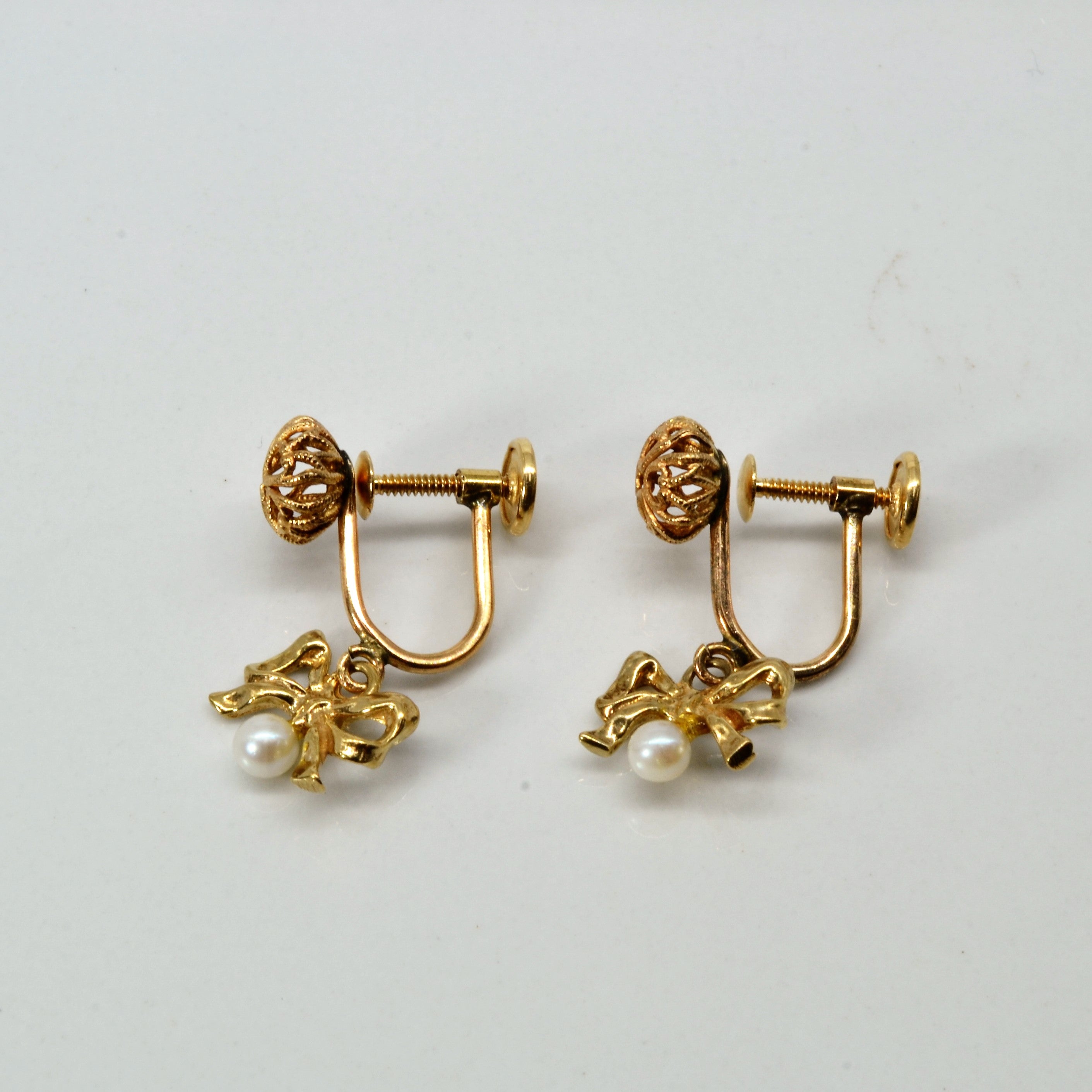 Pearl Drop Earrings