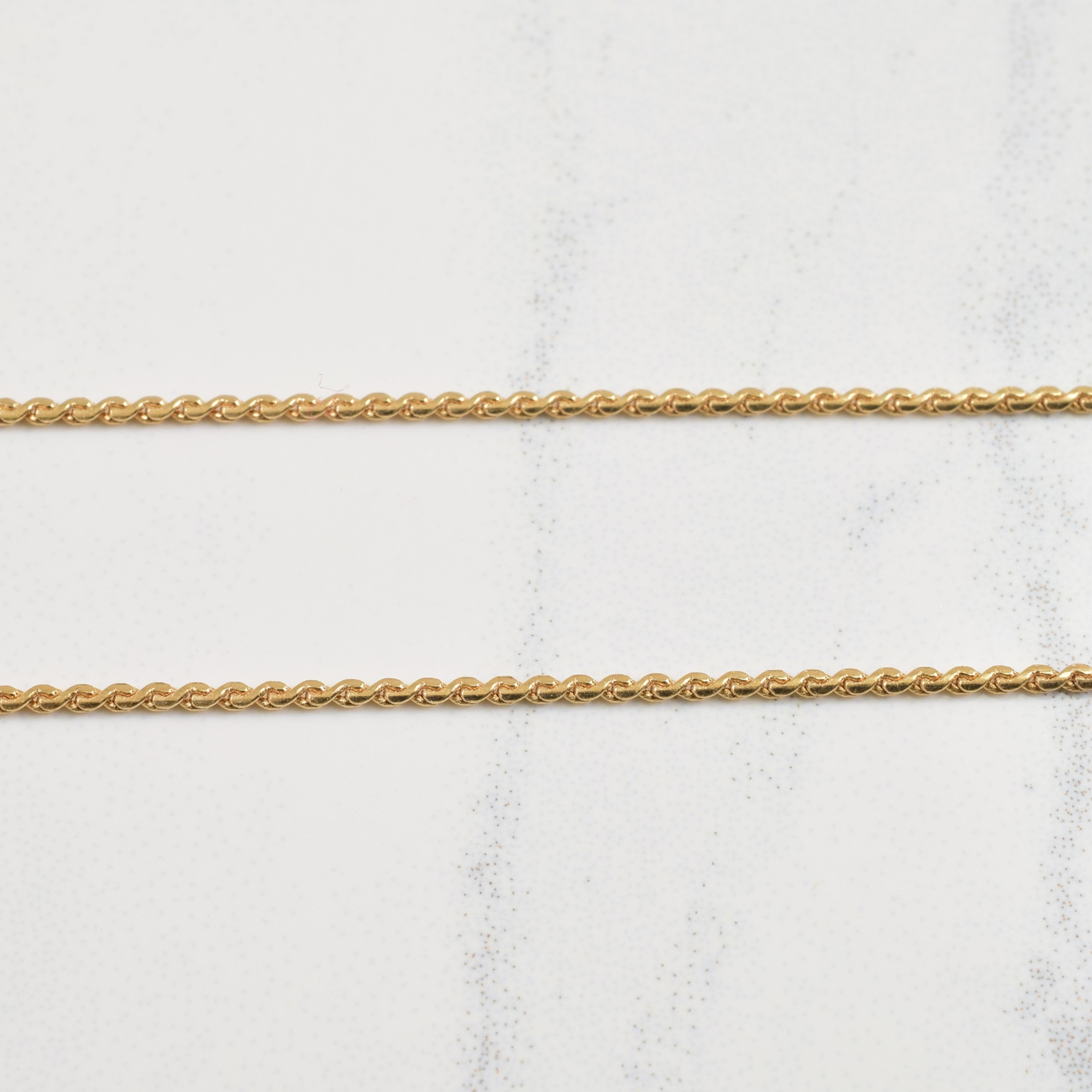 Chevron Blue Sapphire Necklace | 0.17ct |