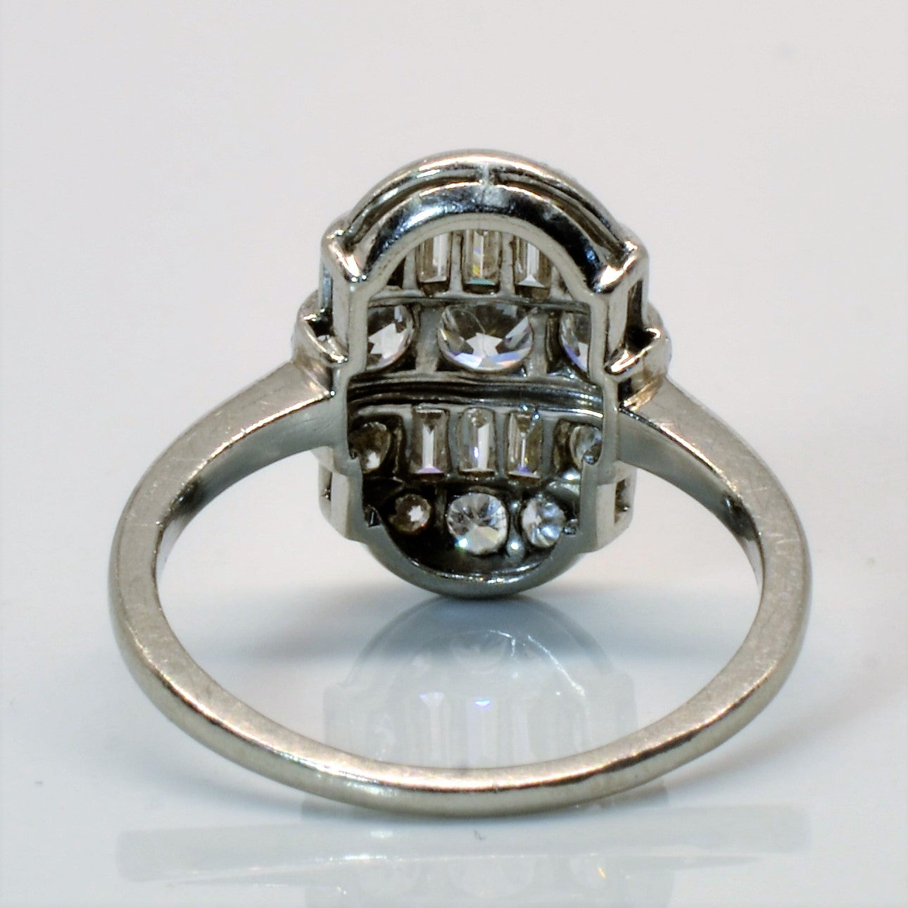 Cluster Set Multi Diamond Cocktail Ring | 0.74ctw | SZ 4.25 |