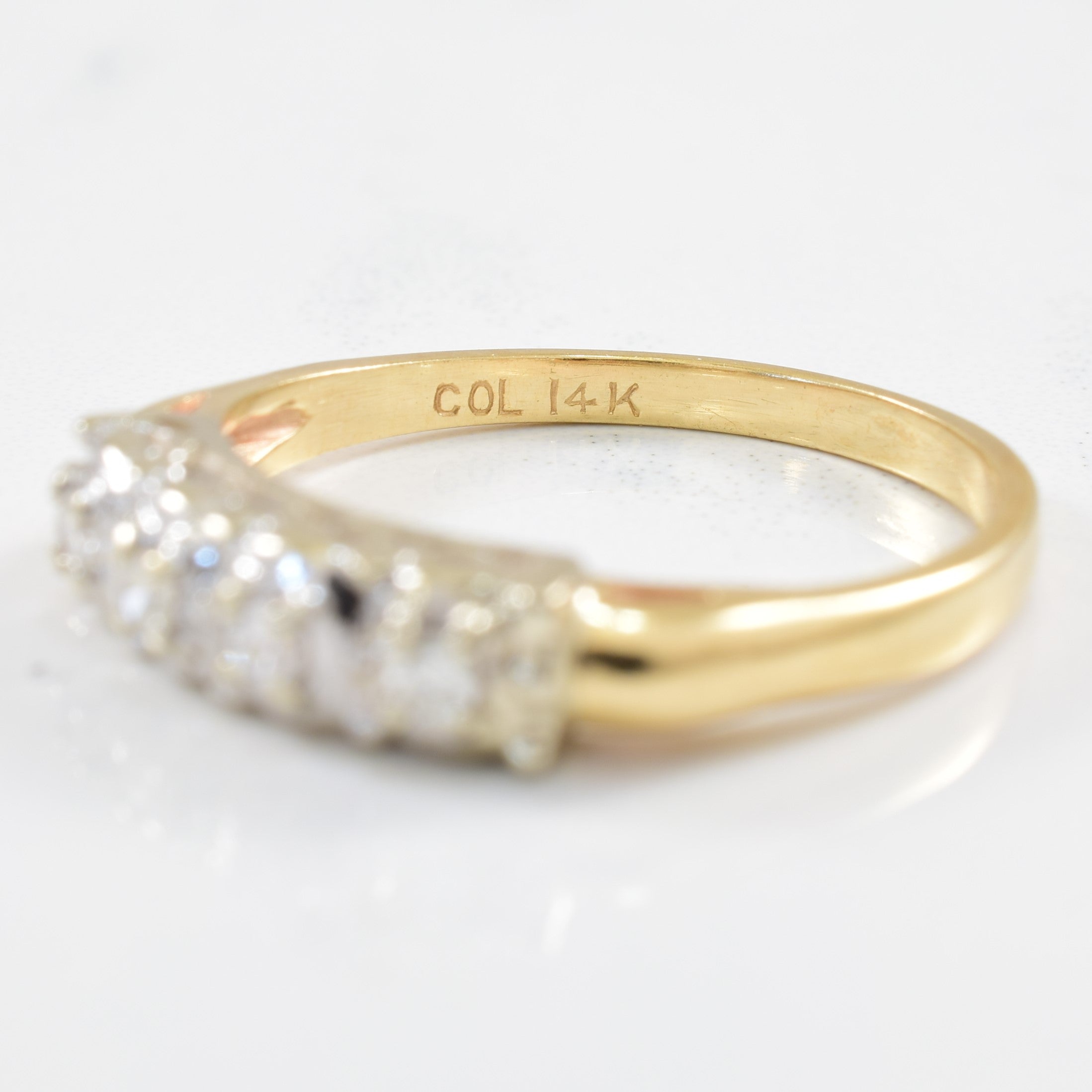 Prong Set Diamond Ring | 0.08ctw | SZ 8 |