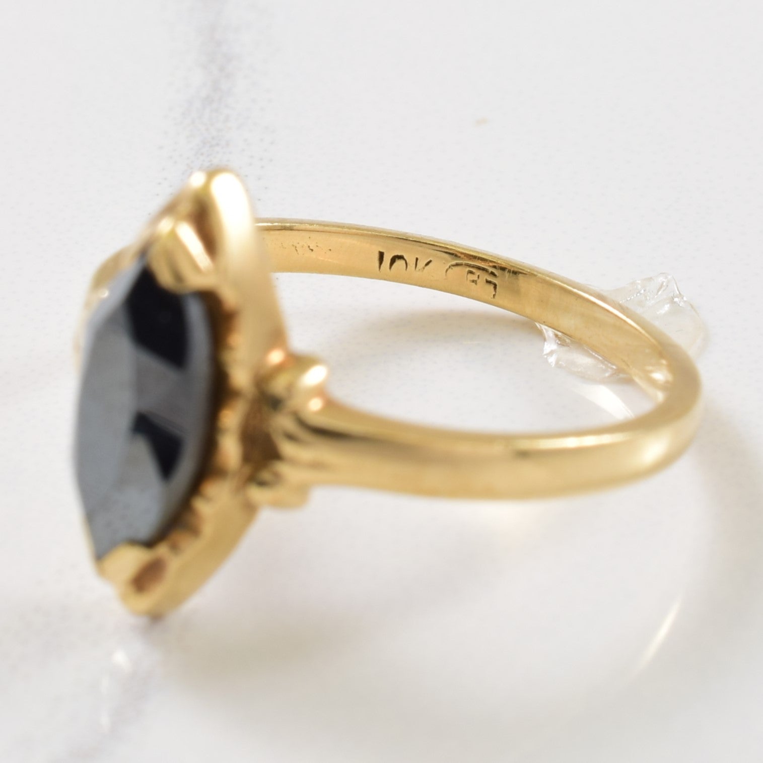 Marquise Cut Hematite Ring | 1.00ct | SZ 6.5 |