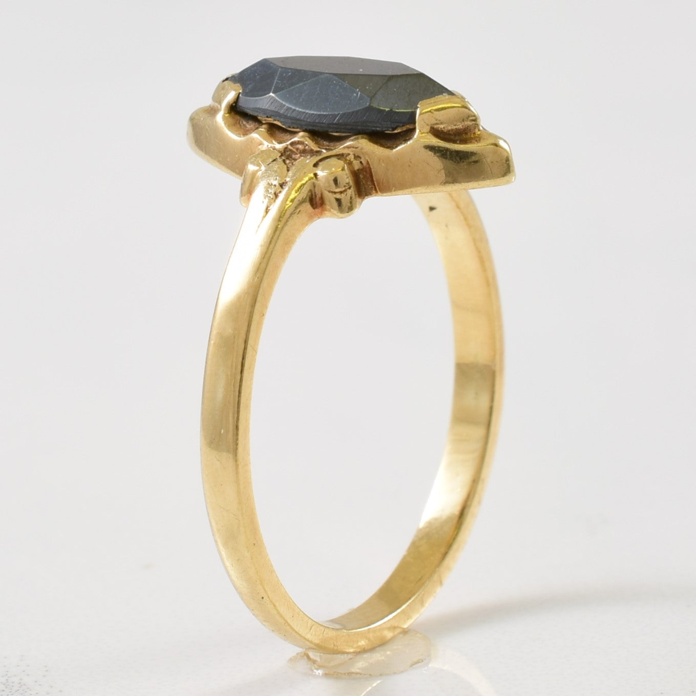 Marquise Cut Hematite Ring | 1.00ct | SZ 6.5 |