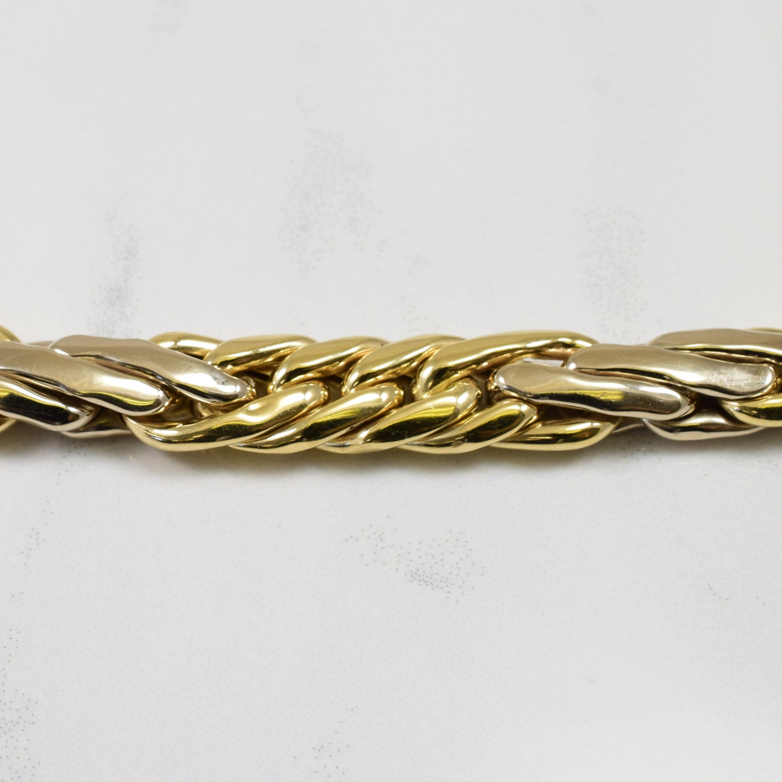 14k Two Tone Bracelet | 7" |