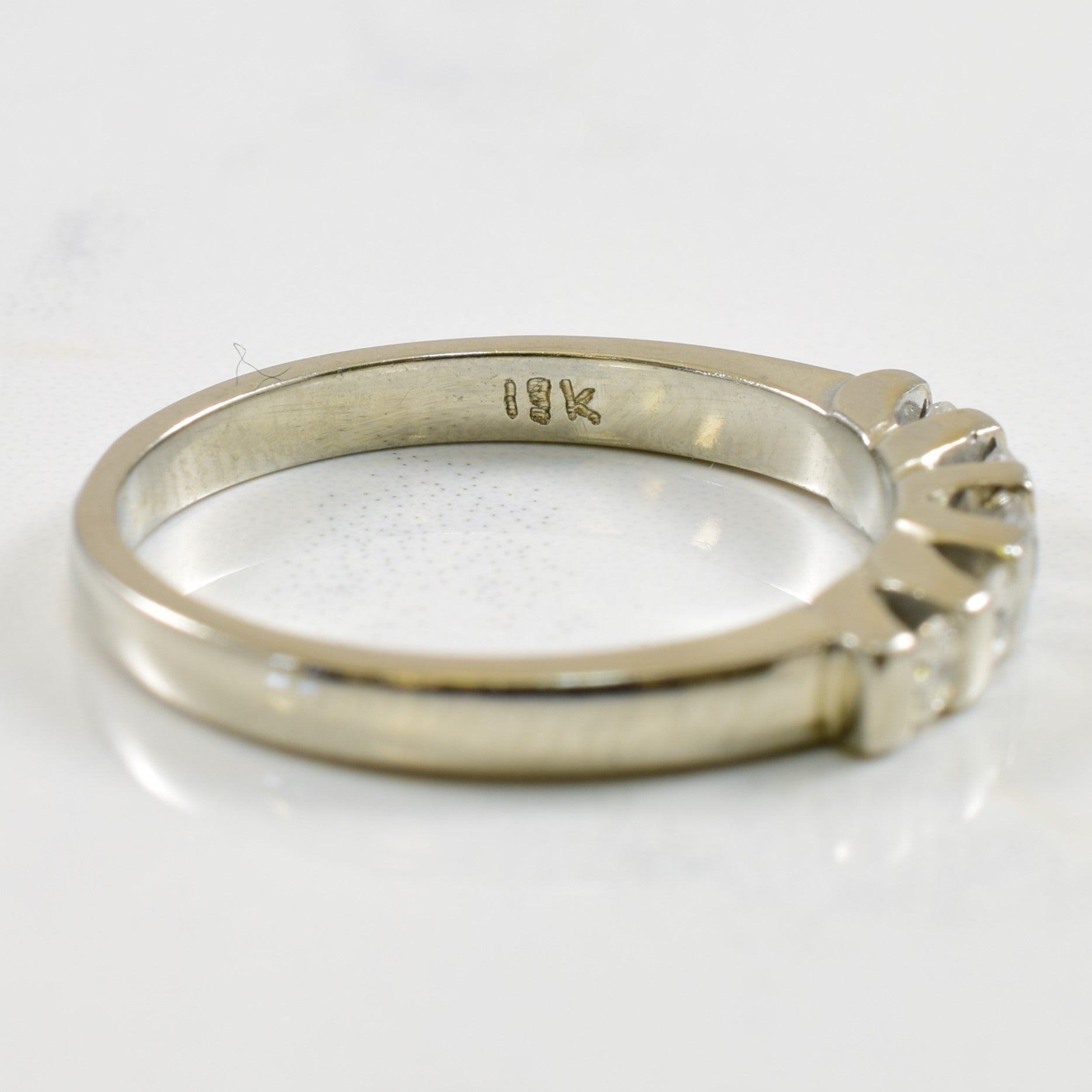 Channel Set Diamond Ring | 0.21ctw | SZ 7 |