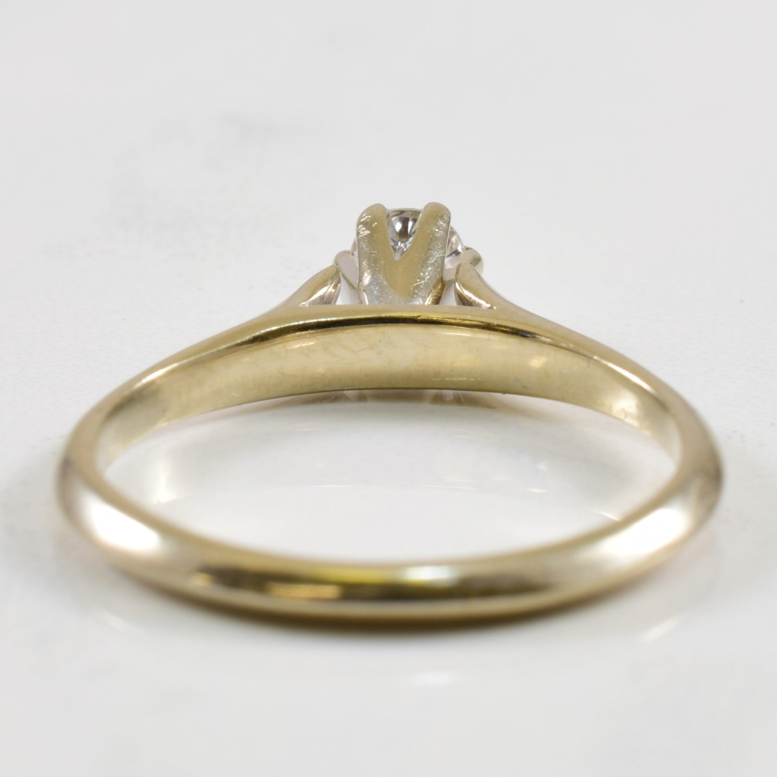 Solitaire Diamond Ring | 0.18ctw | SZ 6.25 |