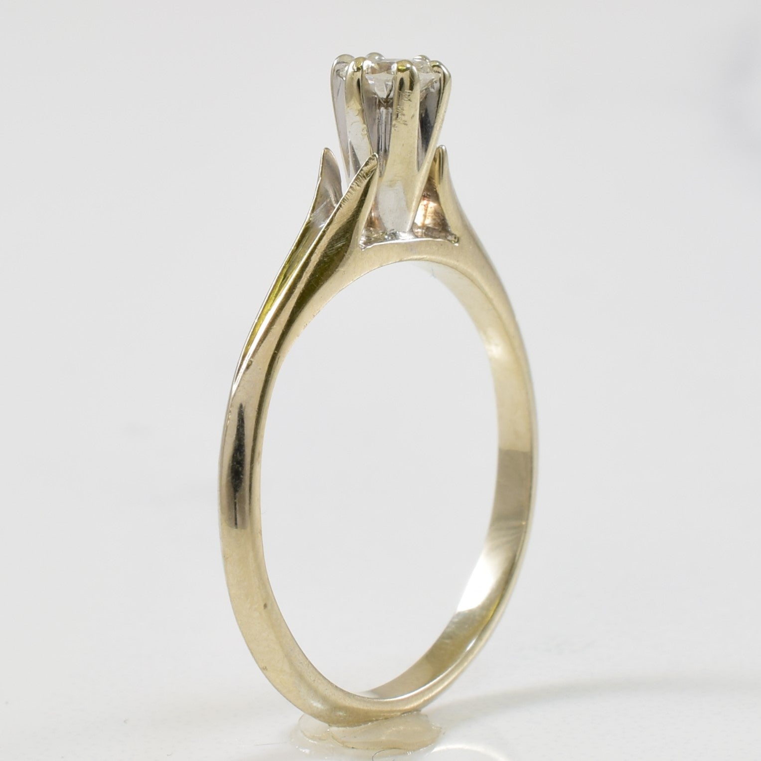 Solitaire Diamond Ring | 0.18ctw | SZ 6.25 |