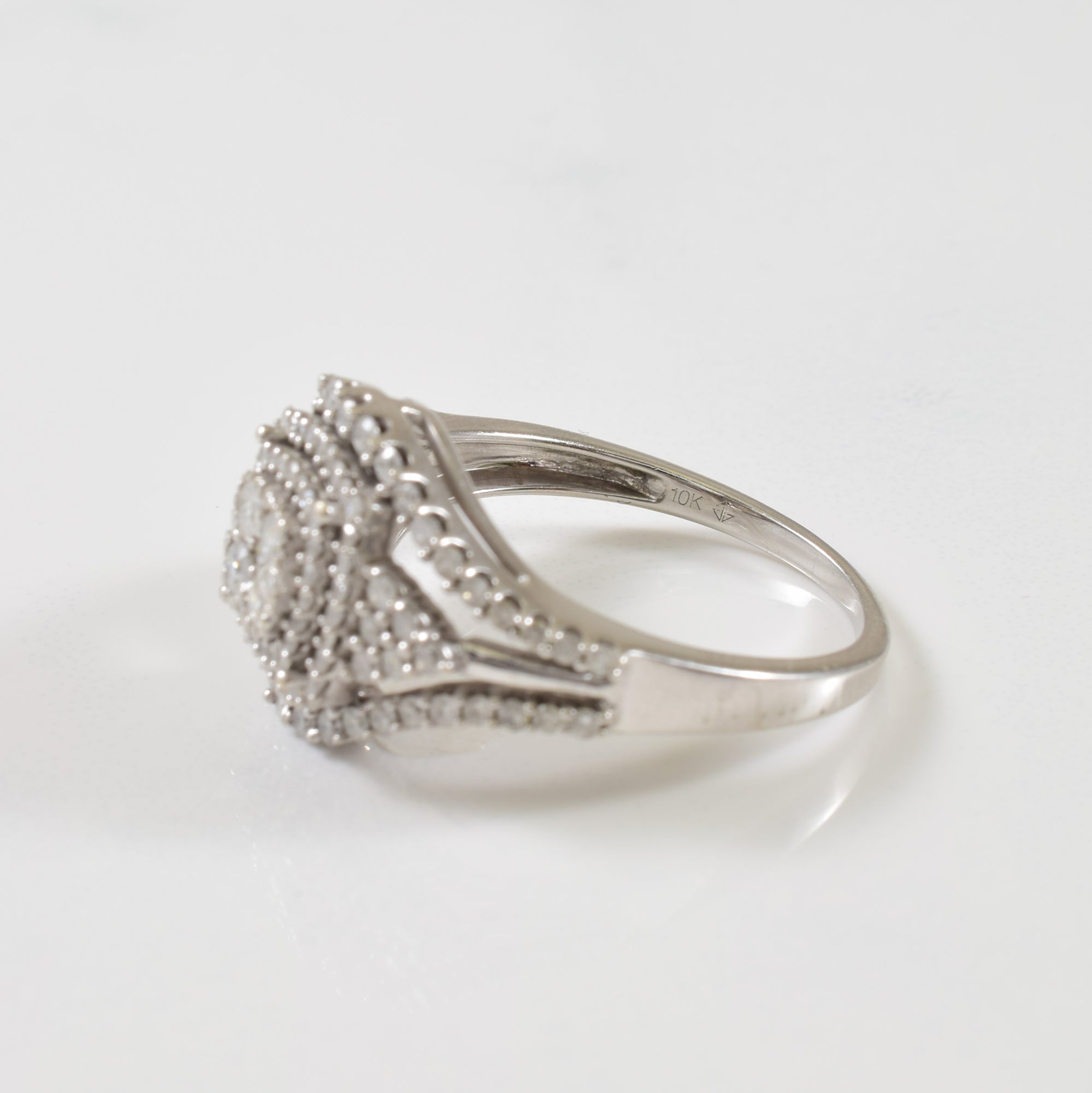 Diamond Cluster Ring | 1.00ctw | SZ 8.5 |