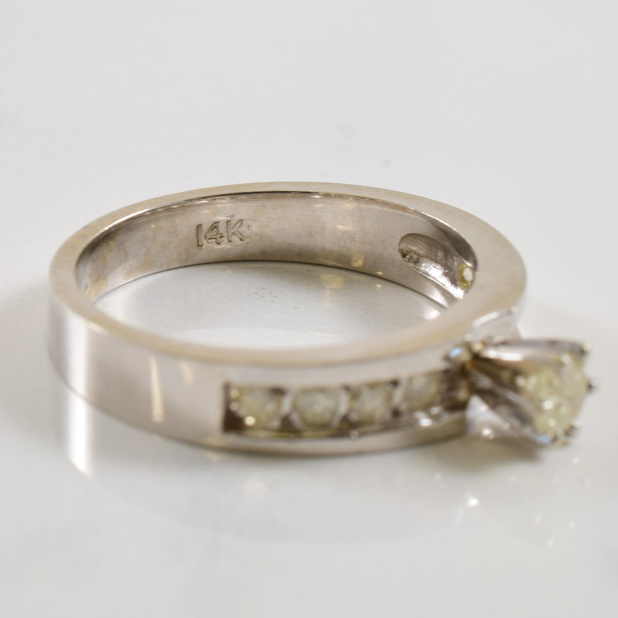 Channel Set Diamond Ring | 0.34ctw | SZ 7 |