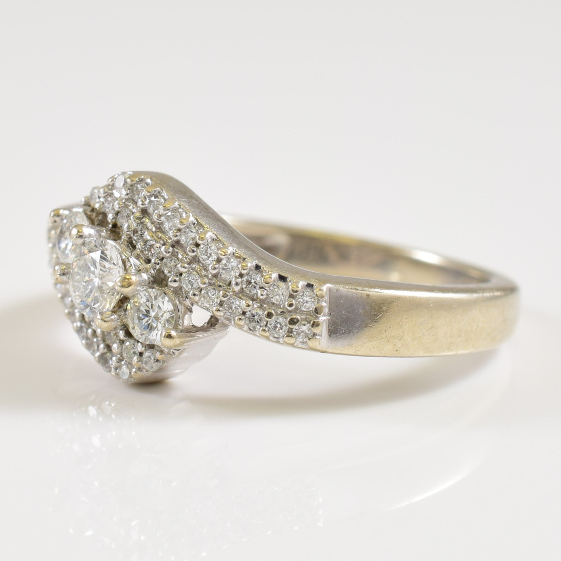 Bypass Diamond Ring | 0.35ctw | SZ 5 |
