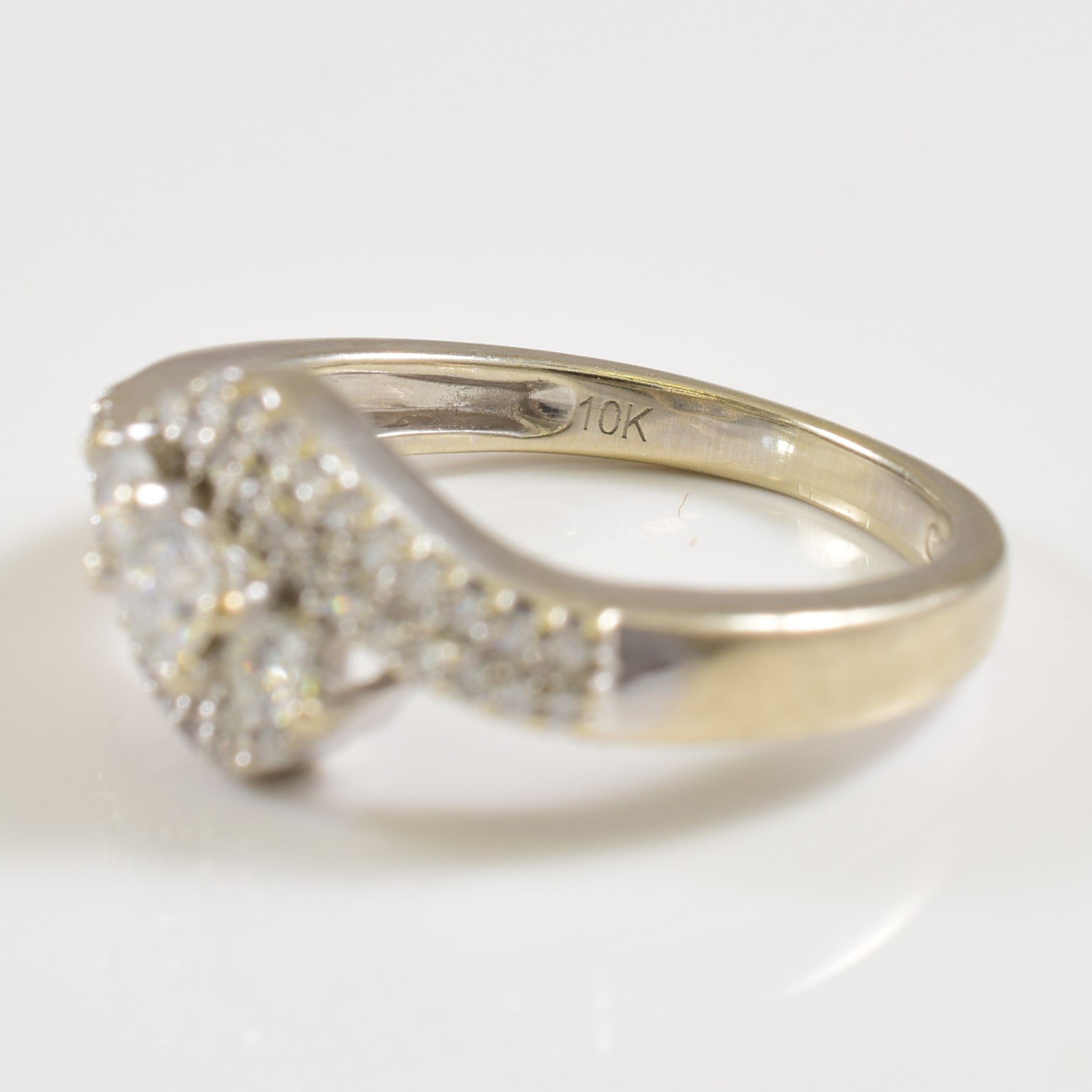 Bypass Diamond Ring | 0.35ctw | SZ 5 |
