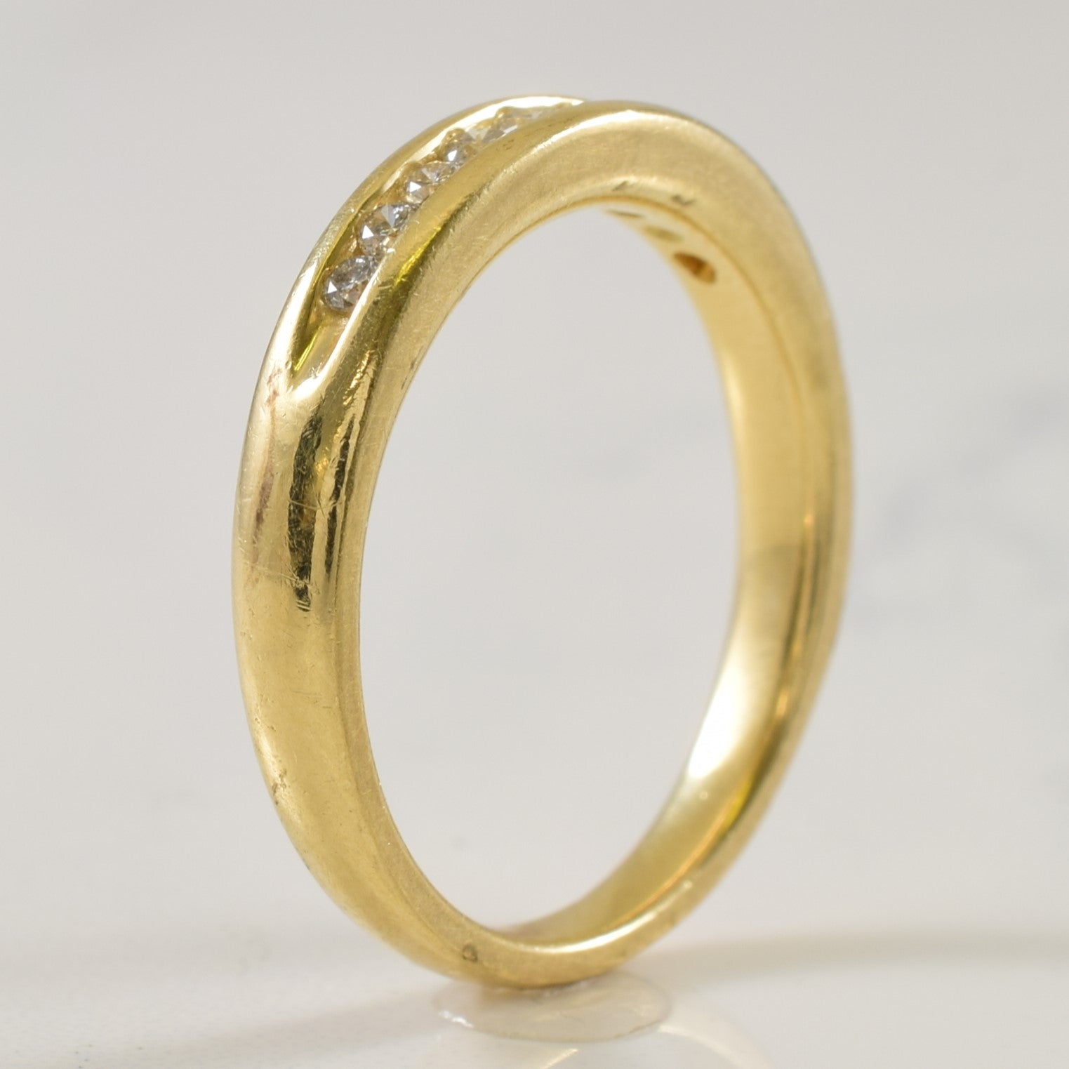 Channel Set Diamond Ring | 0.18ctw | SZ 6 |