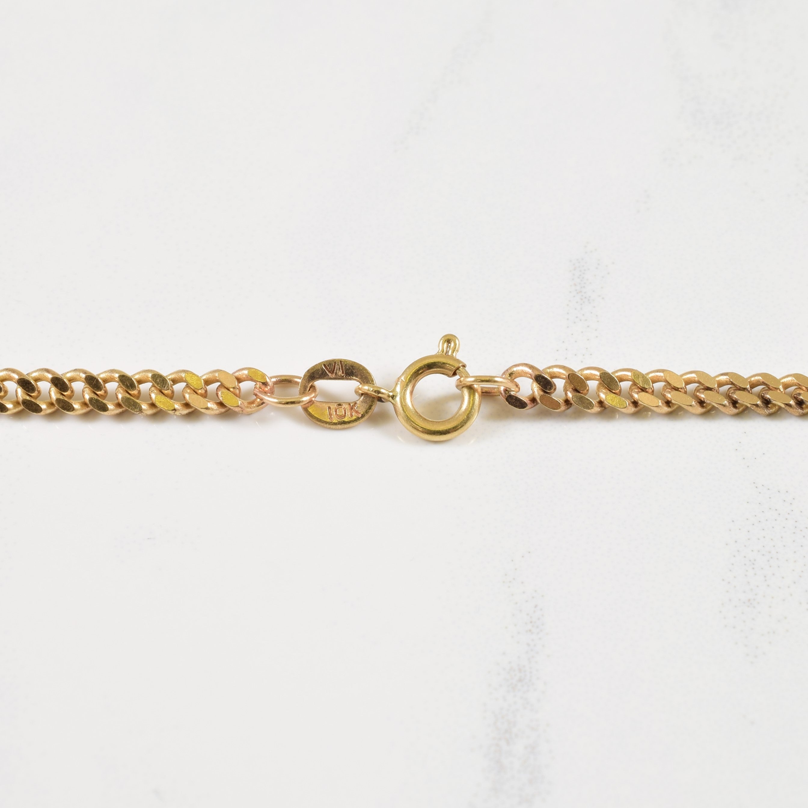 10k Yellow Gold Curb Chain | 20" |