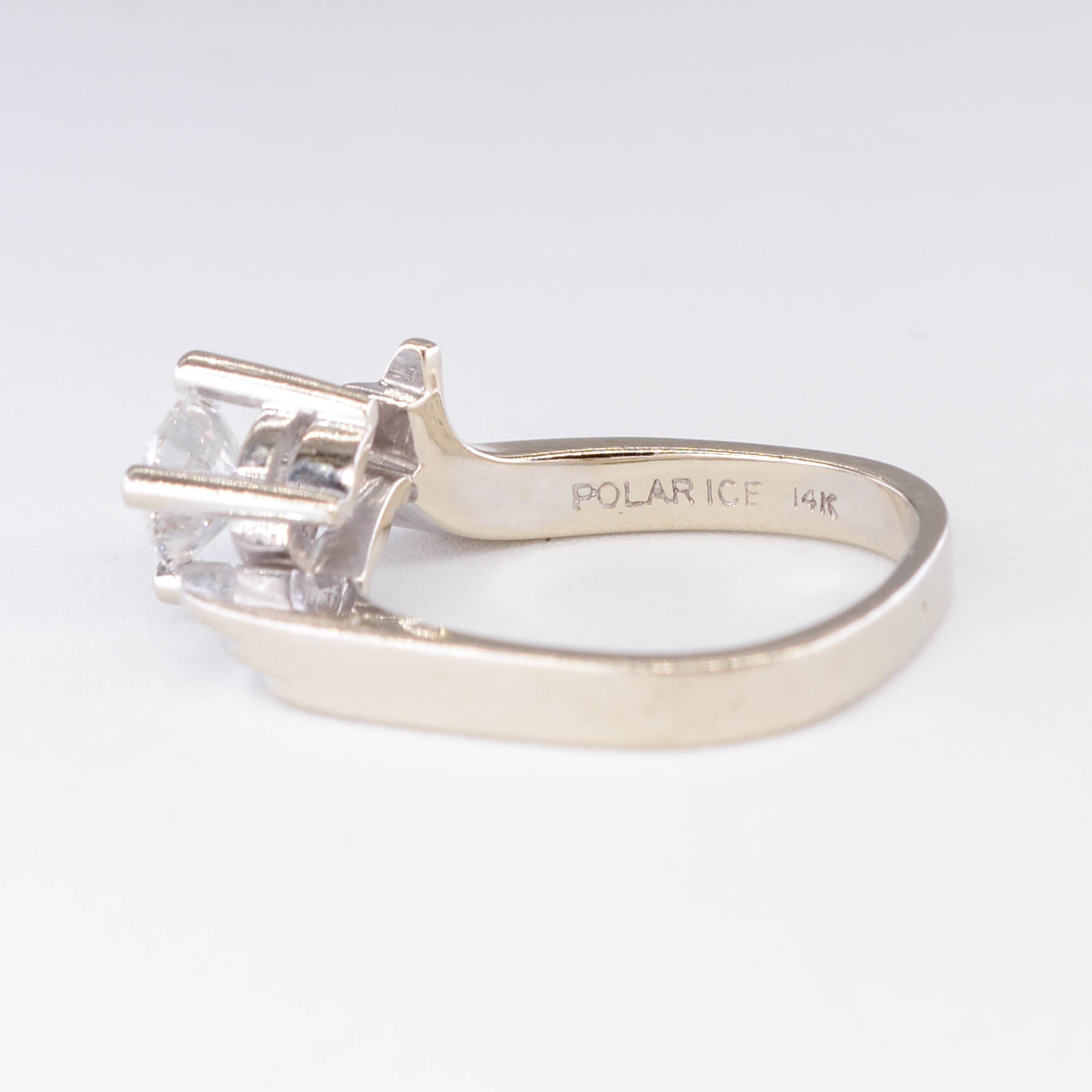 Polar Ice Diamond Solitaire Ring | 0.77ct | SZ 7.25 |