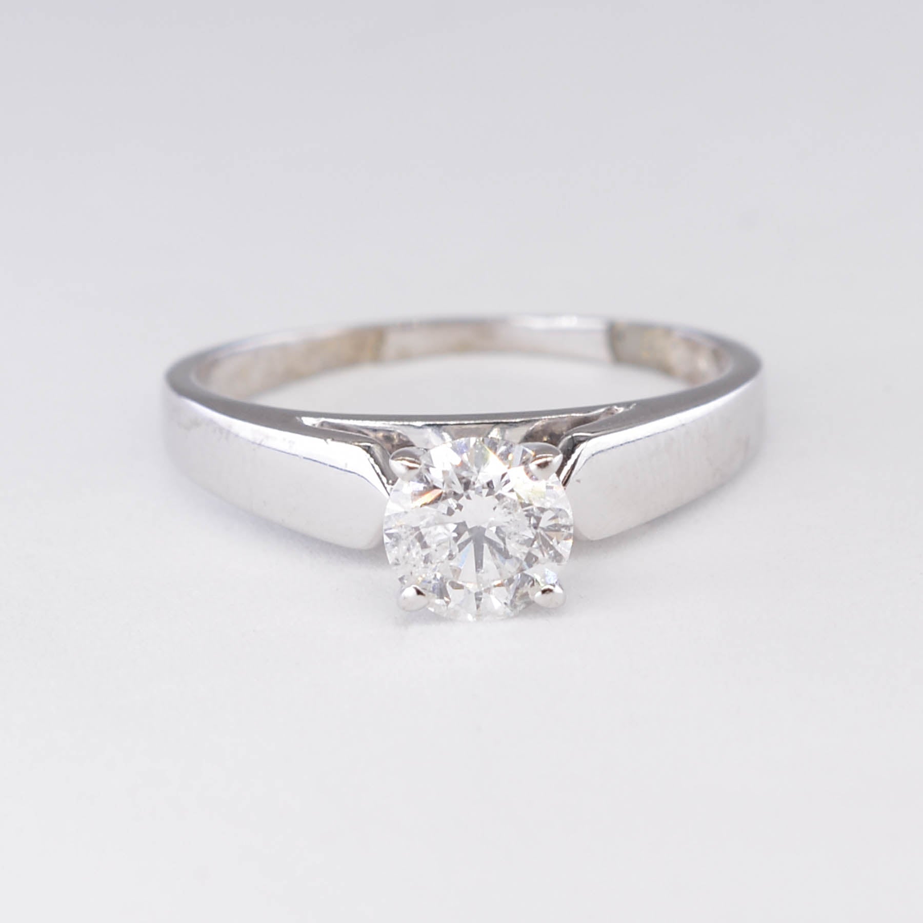 Bague de fiançailles solitaire en diamant conique | 0,67 ct | Taille 6 |