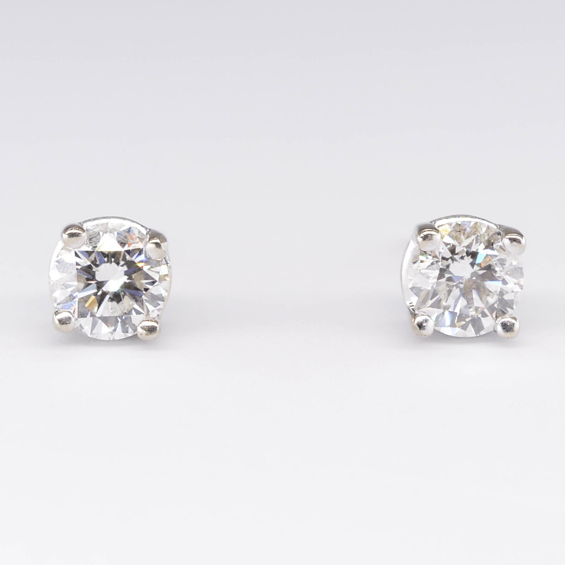 Screw Back Diamond Stud Earrings | 1.40ctw |