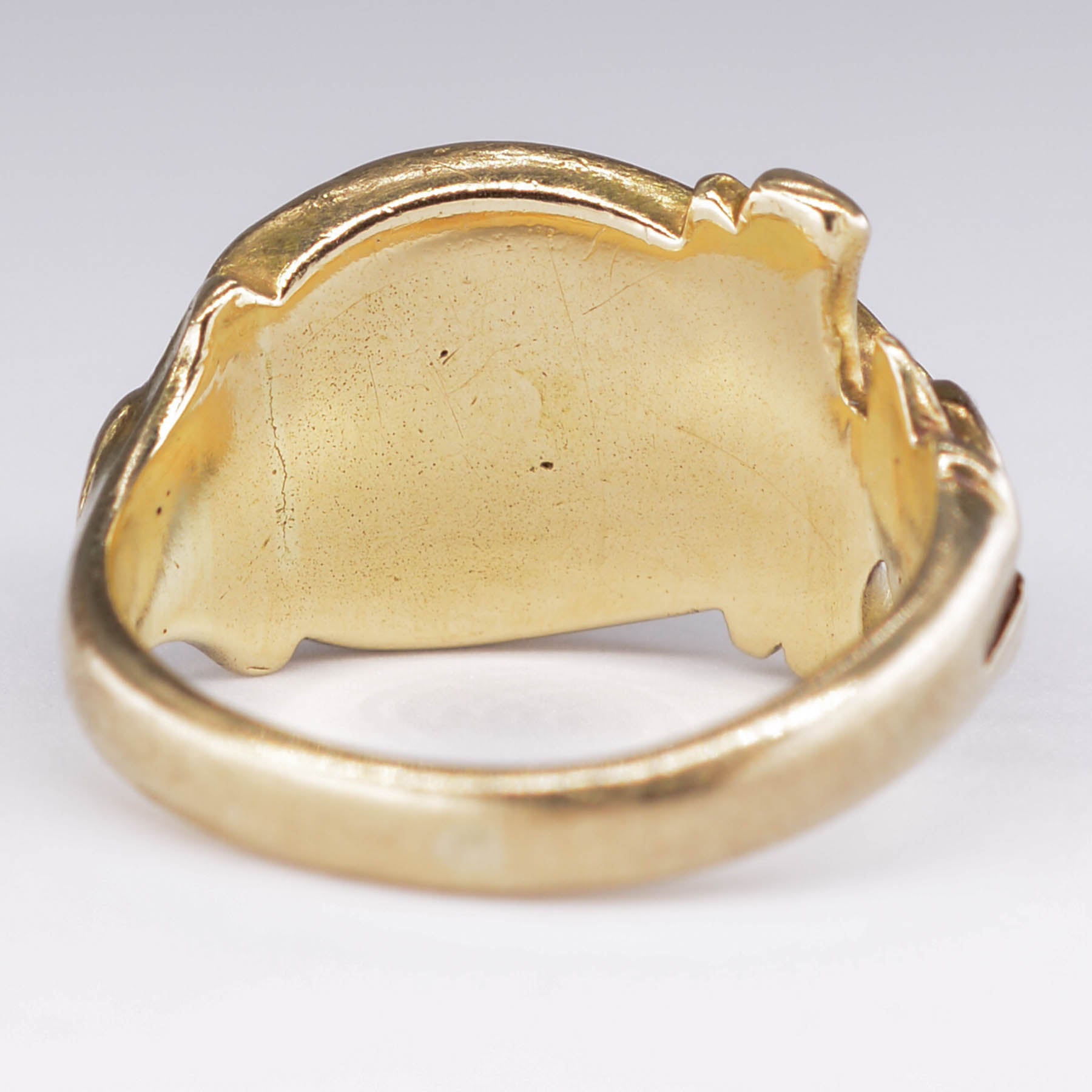 18k Gargoyle Motif Ring | SZ 5.75 |