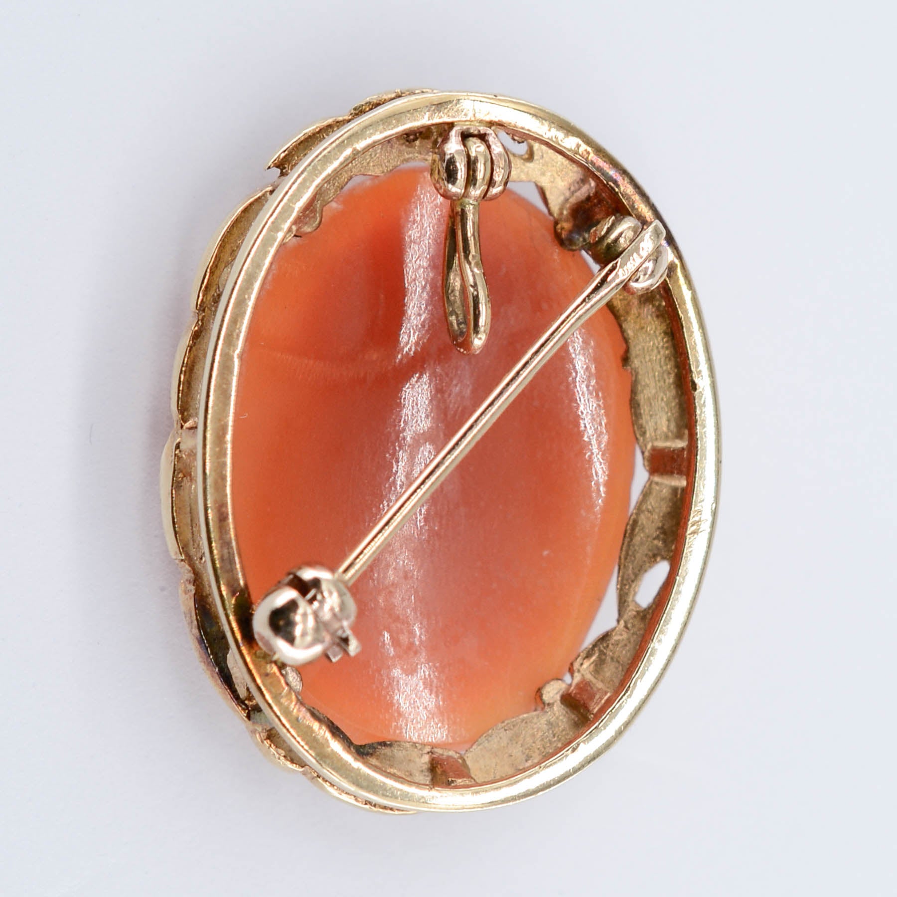 Seashell Cameo Pendant & Brooch | 7.00ct |