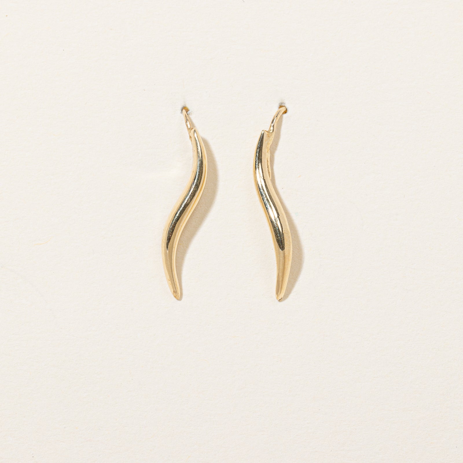 14k Yellow Gold Earrings |