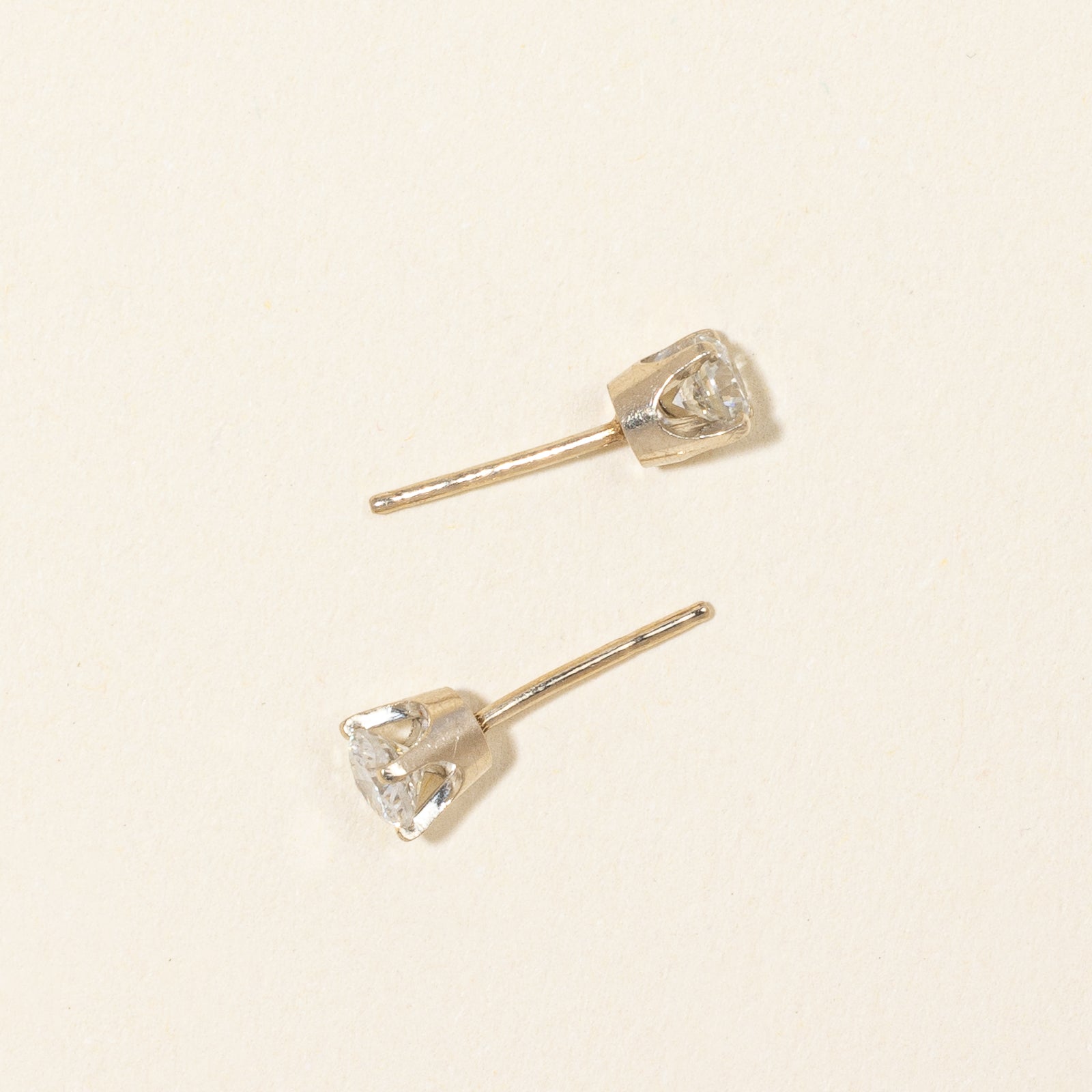 Diamond Stud Earrings | 0.38ctw |