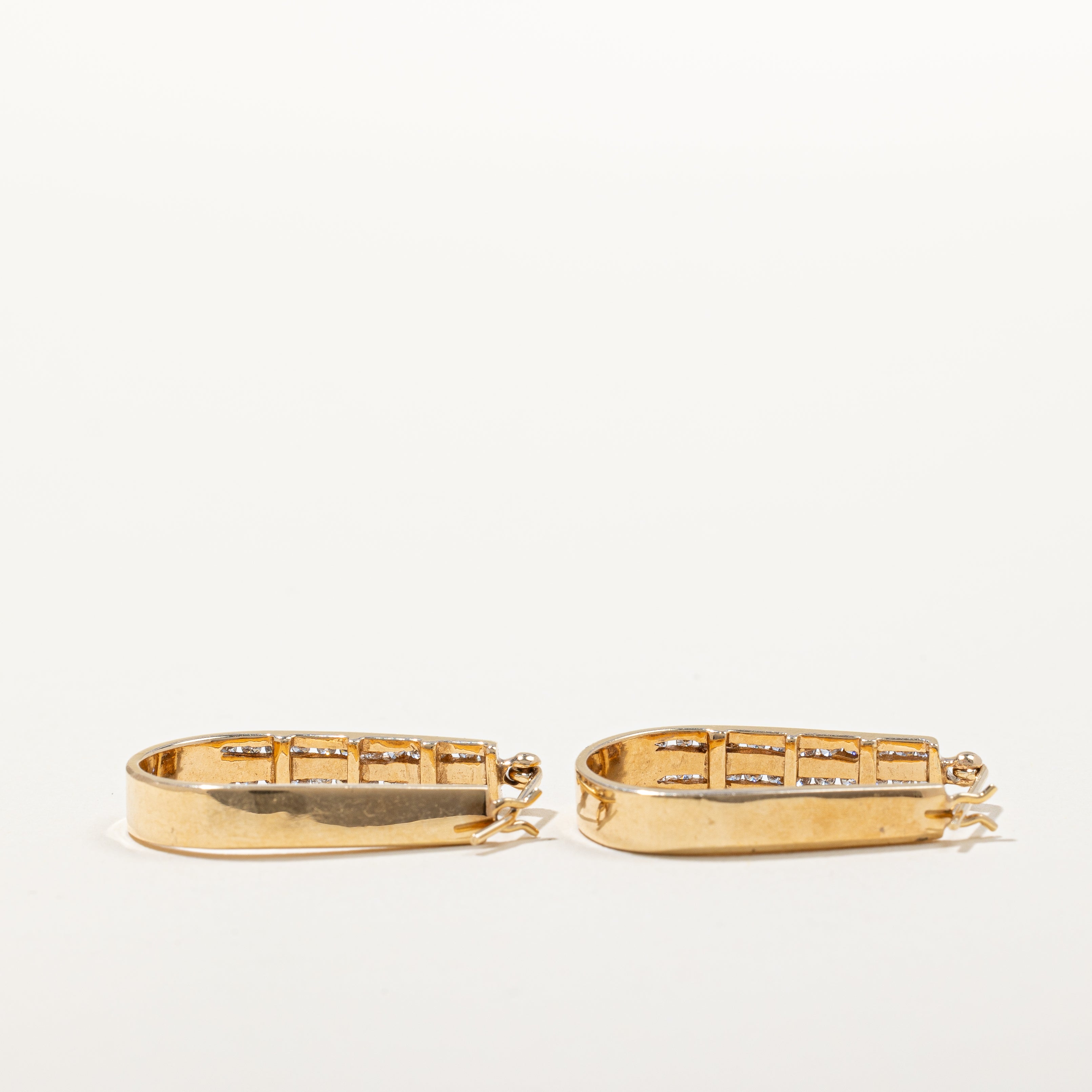 Diamond Hoop Earrings | 0.48ctw |