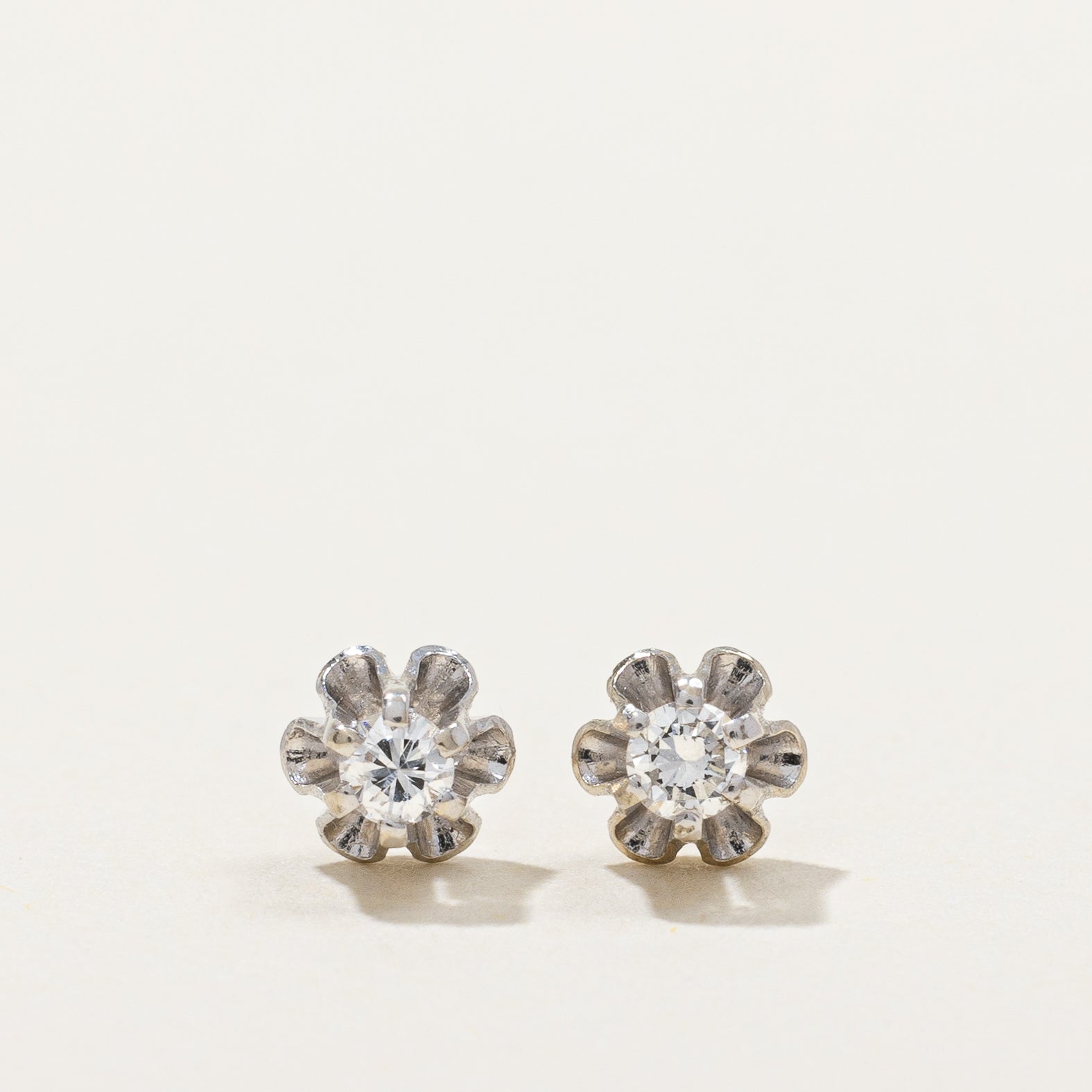 Diamond Stud Earrings | 0.09ctw |