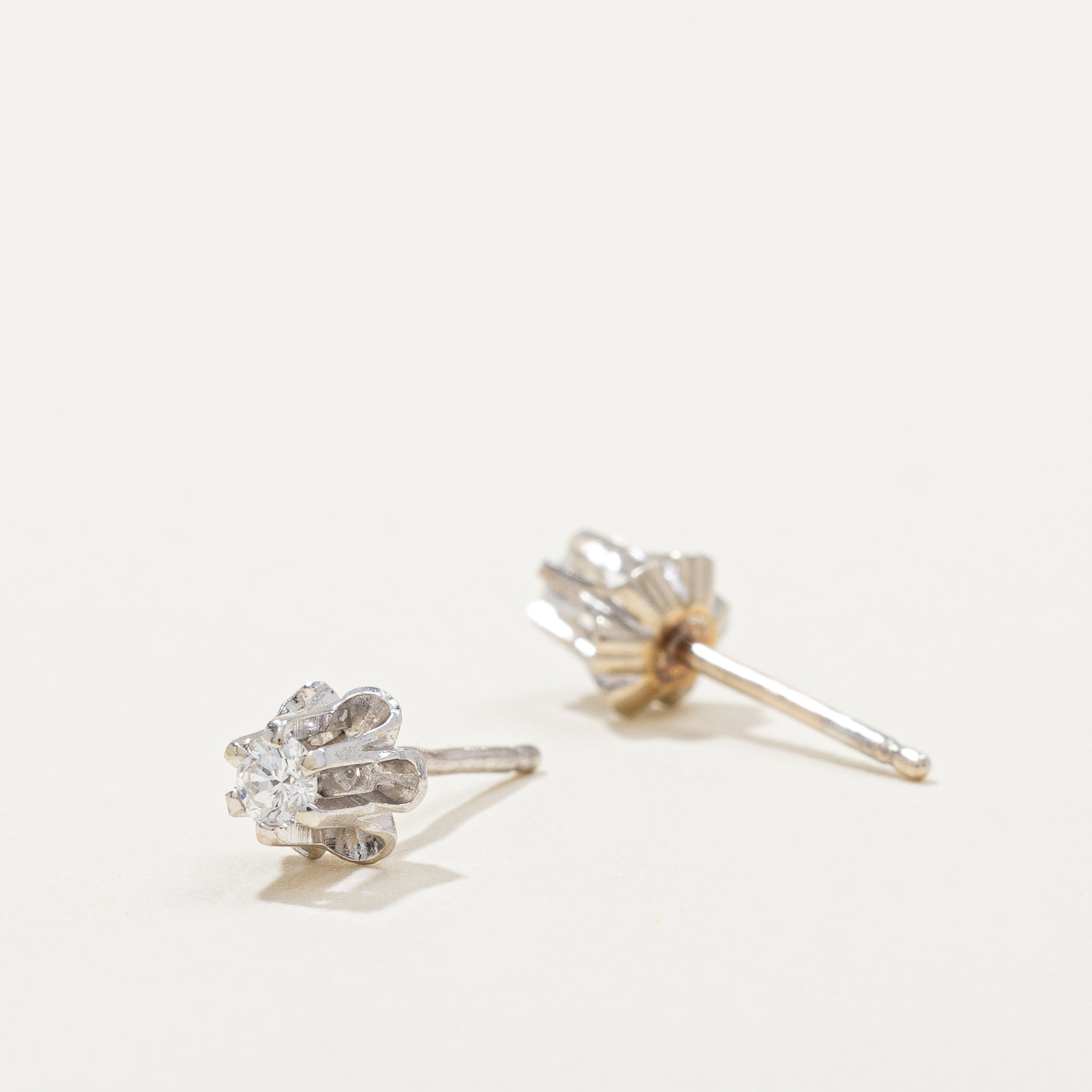 Diamond Stud Earrings | 0.09ctw |