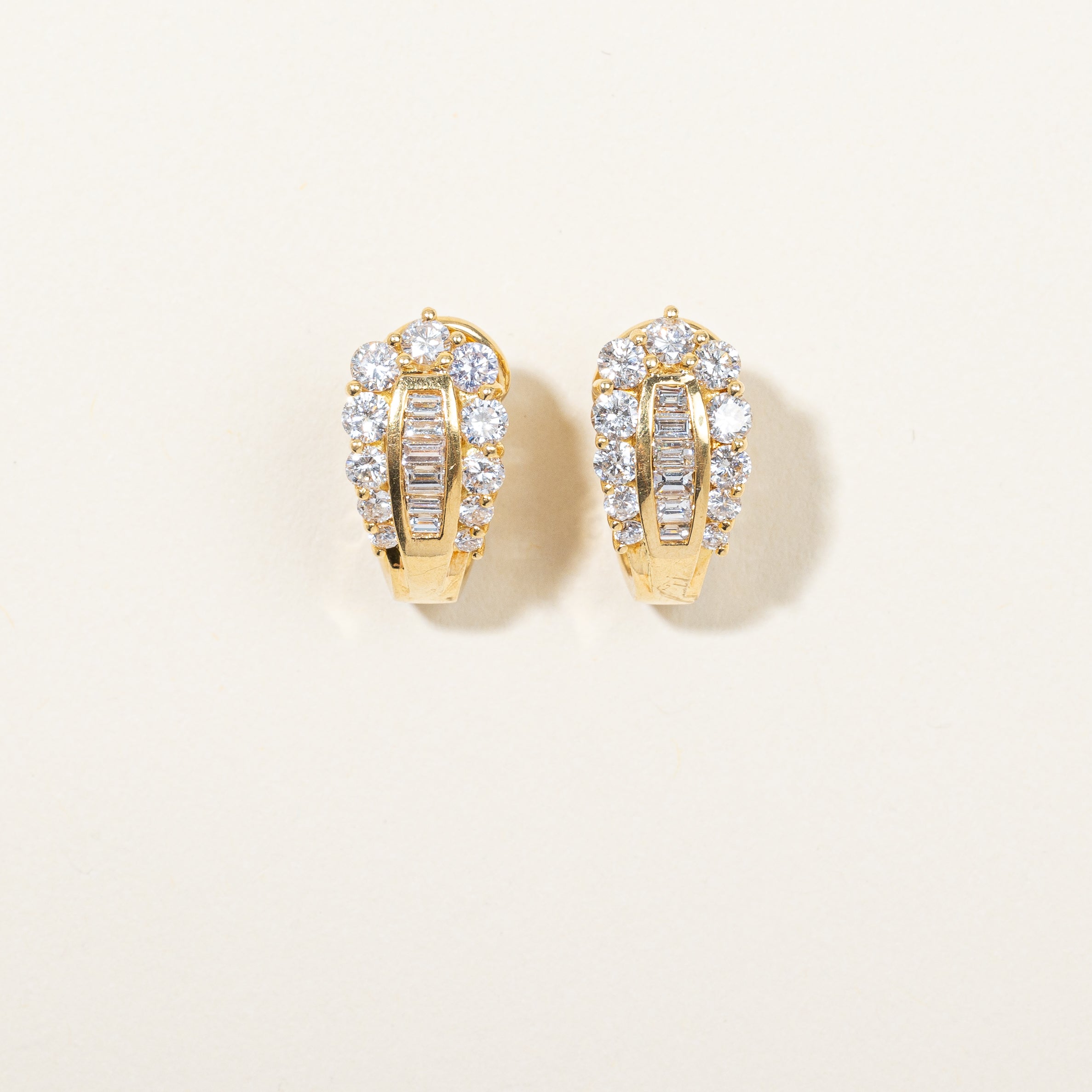 Boucles d'oreilles en diamants | 1,52 ct |