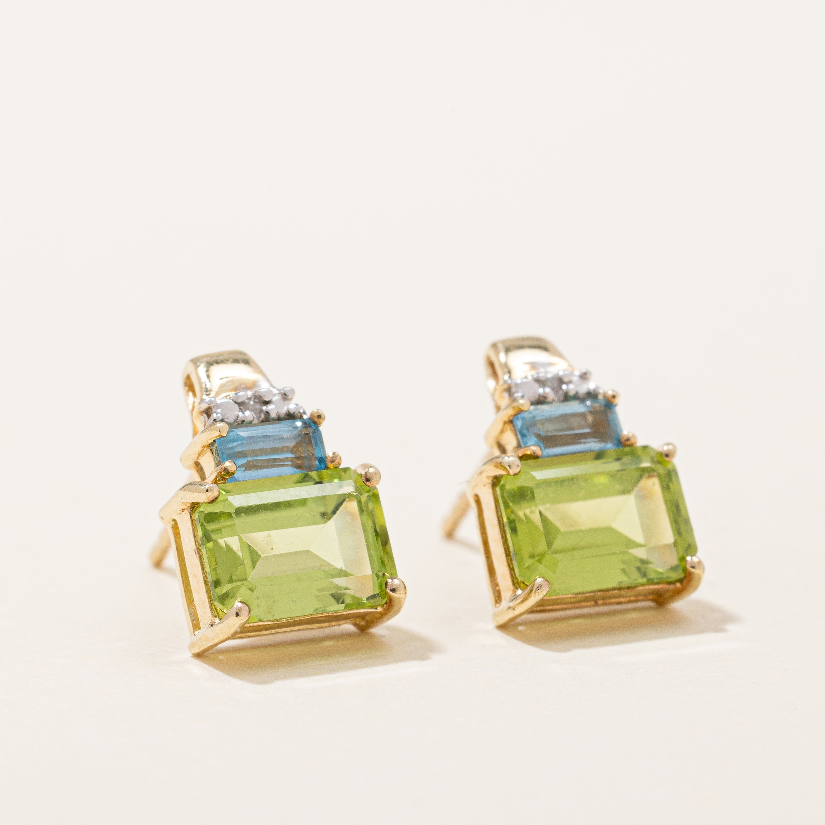 Boucles d'oreilles multi-pierres | 2,21 ct |