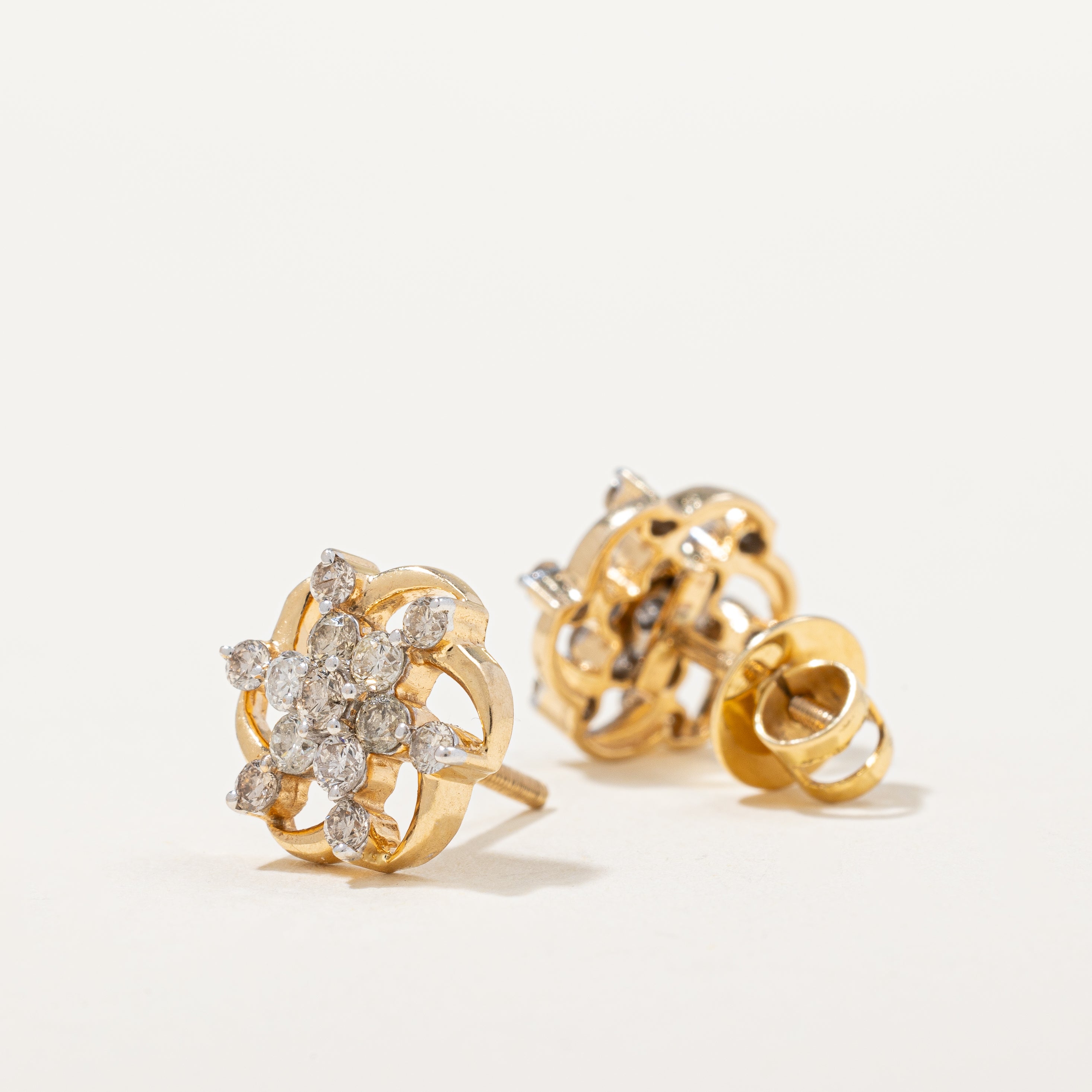 Diamond Earrings | 0.76ctw |