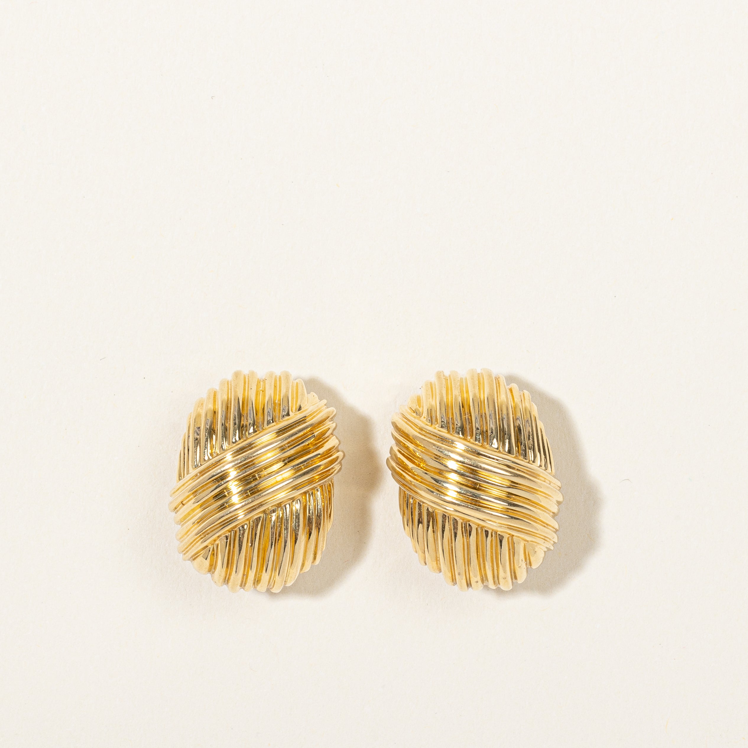 Tiffany & Co' Vintage 1980's Clip On Earrings
