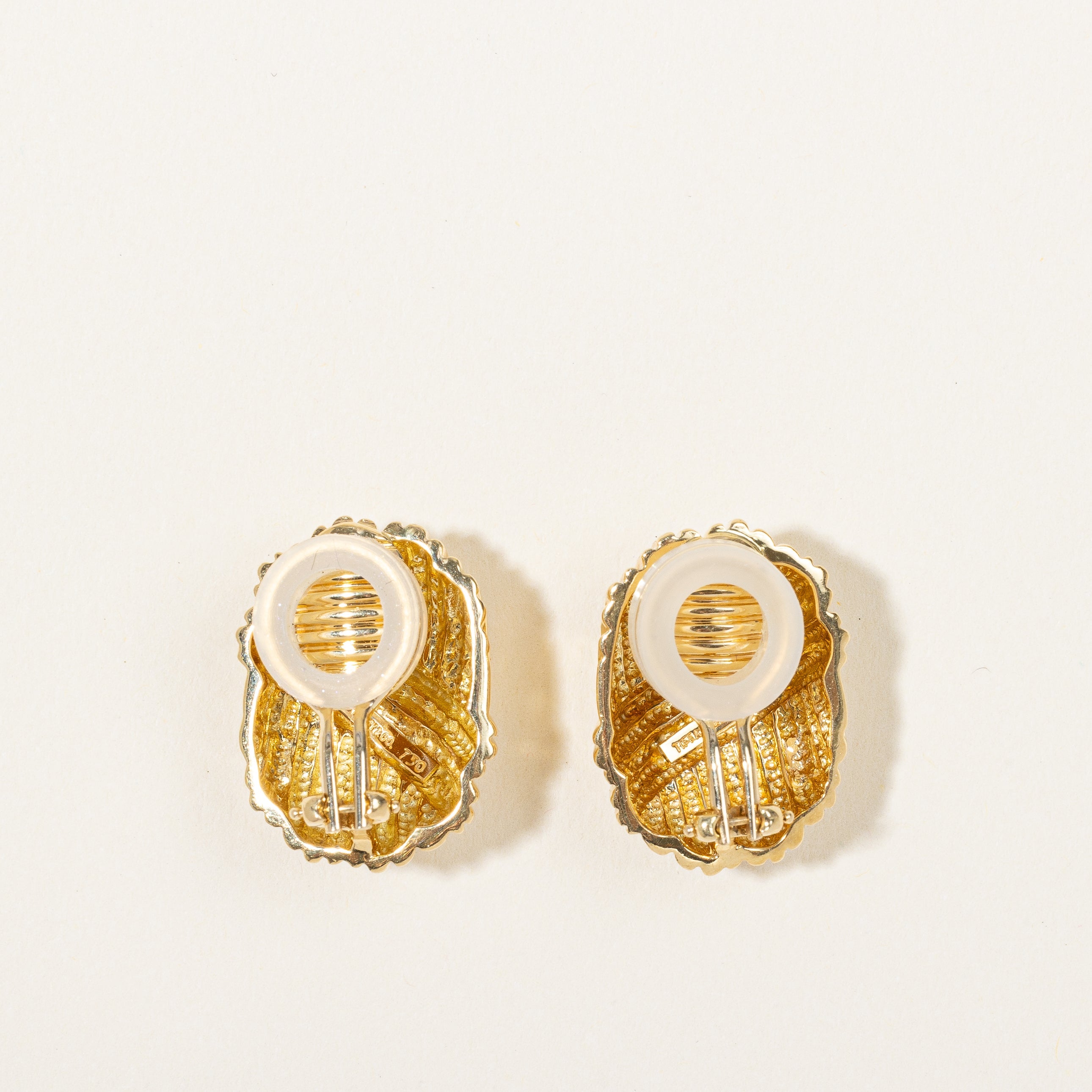 Tiffany & Co' Vintage 1980's Clip On Earrings