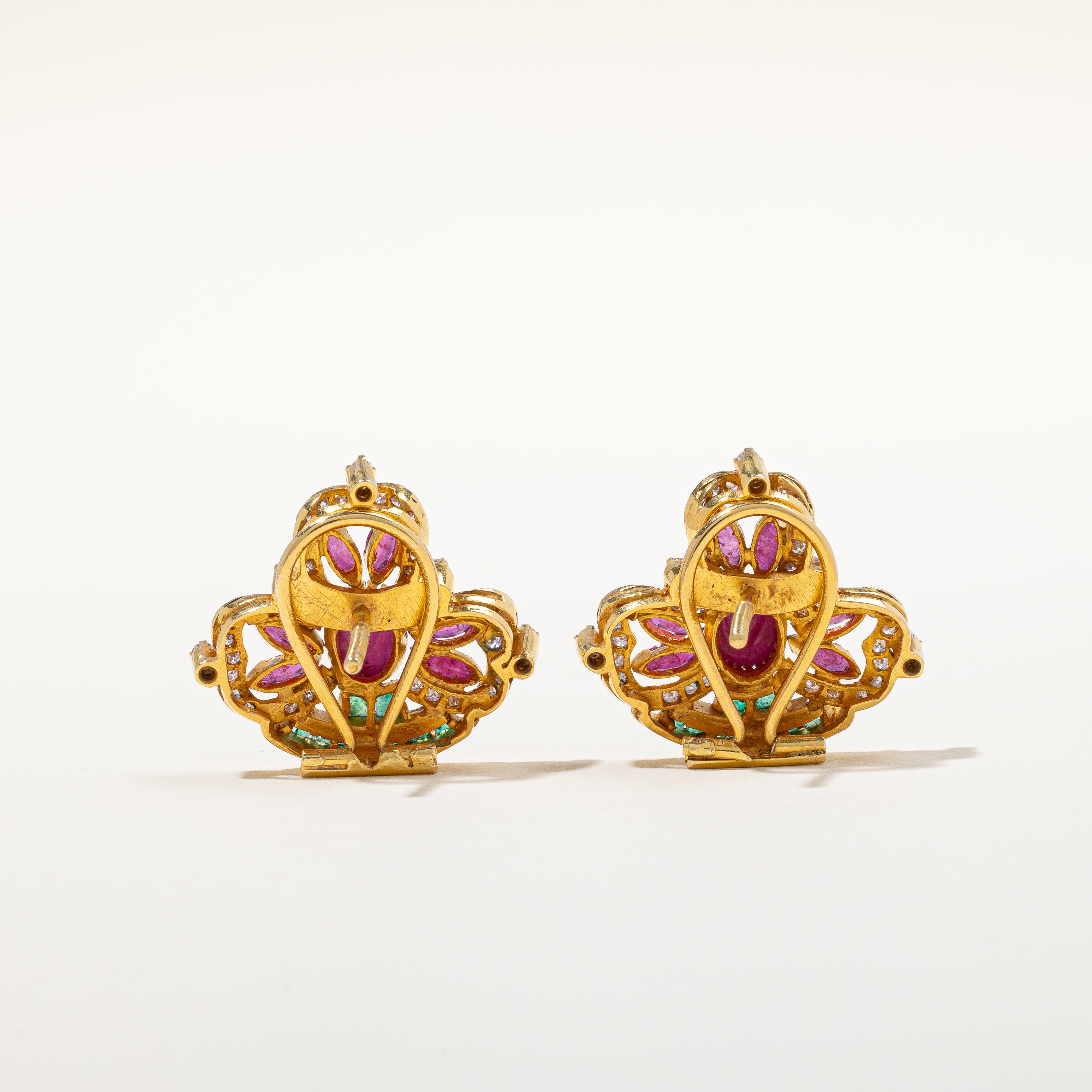 Boucles d'oreilles multi-pierres | 5,47 ct au total |