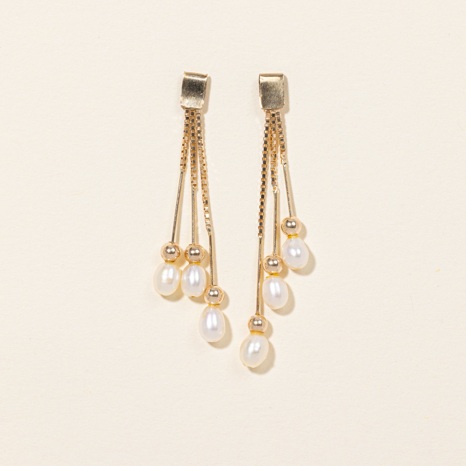 Pearl Drop Earrings