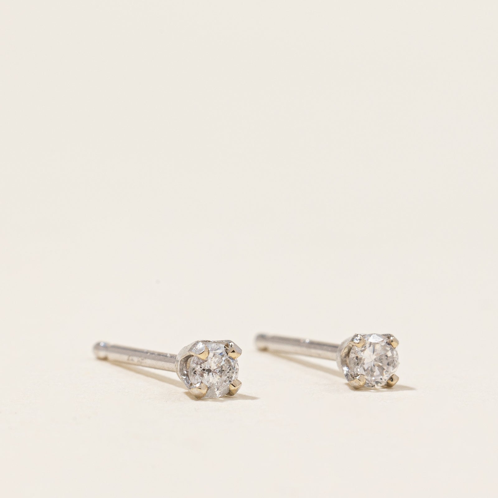 Diamond Stud Earrings | 0.08ctw |